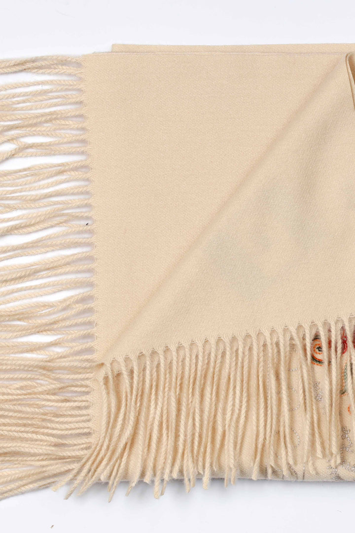 Beige Women Shawl