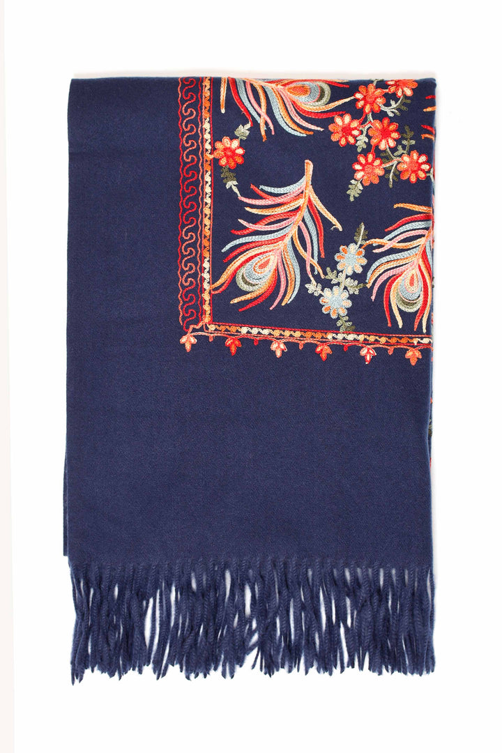 Navy Women Shawl