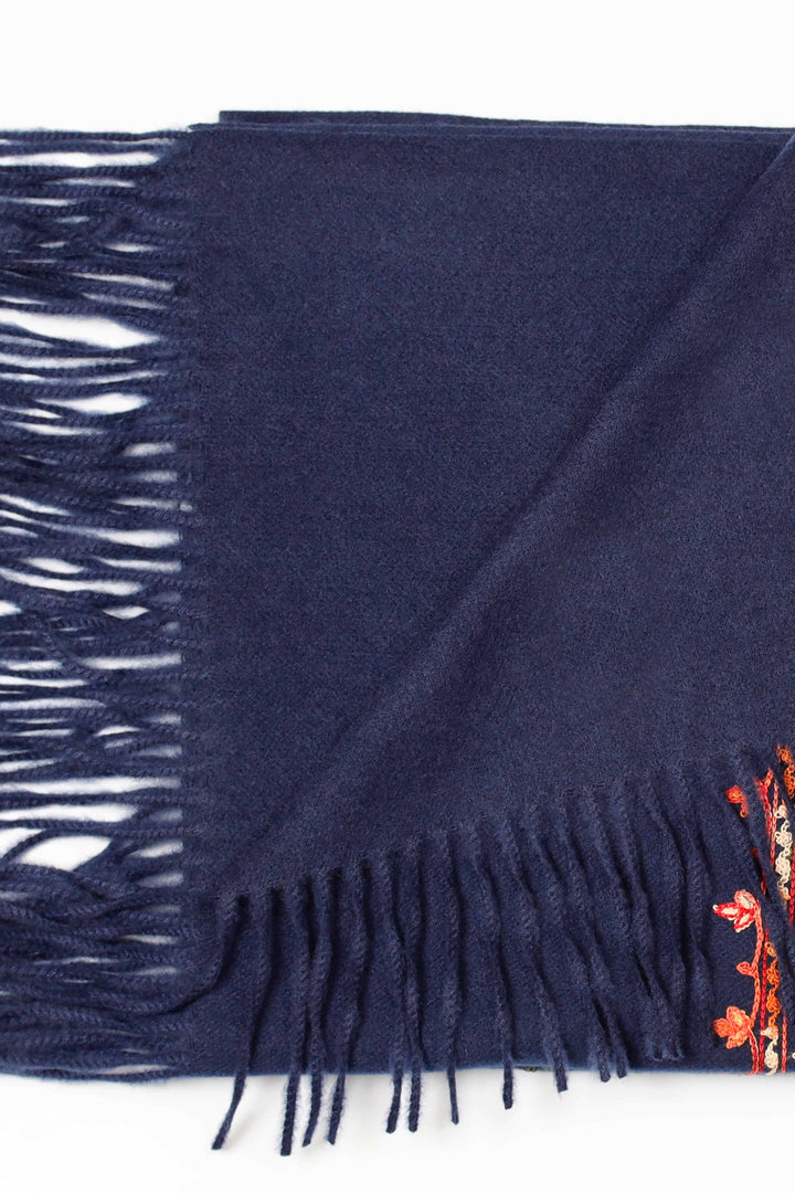 Navy Women Shawl