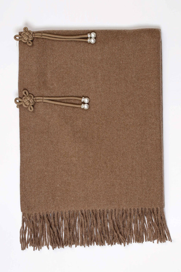 Khaki Women Shawl