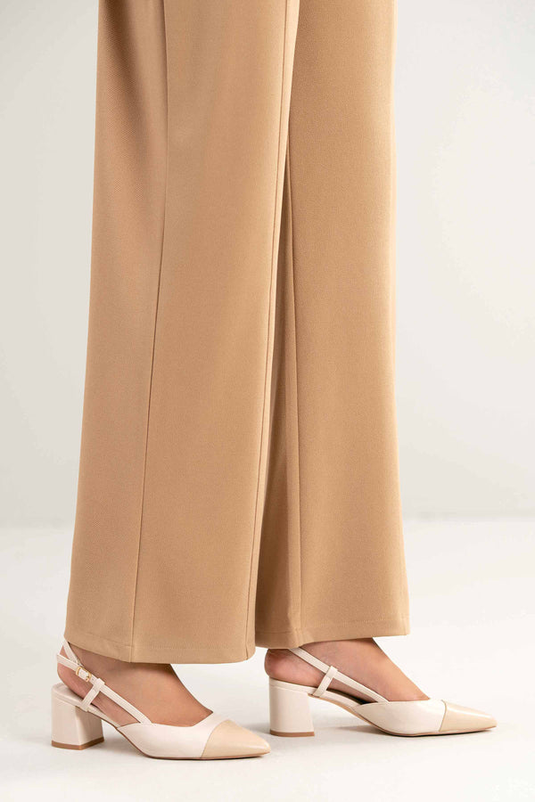 Dyed Pants-Beige