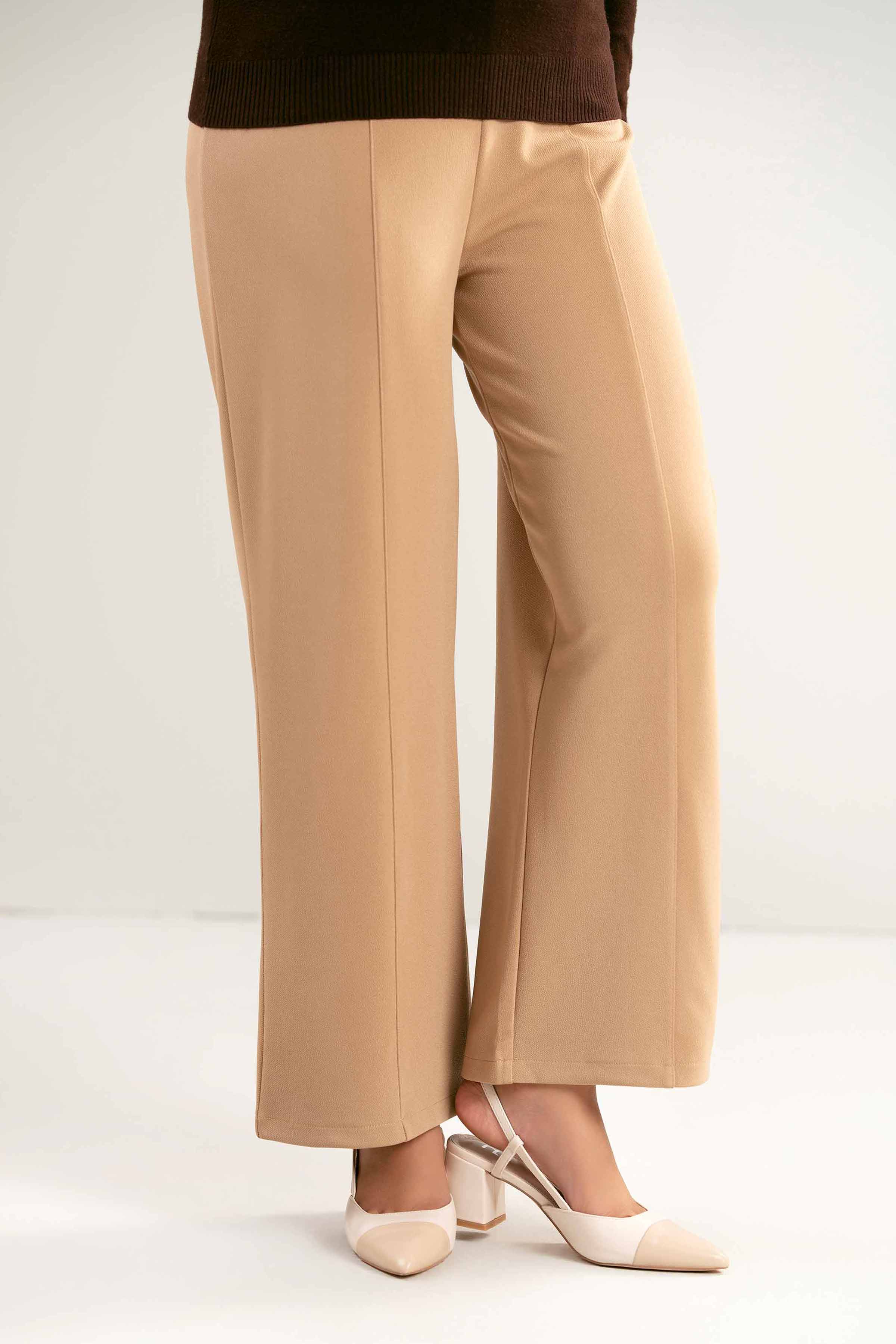 Dyed Pants-Beige