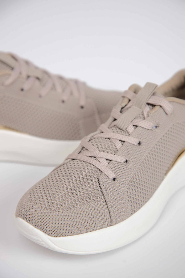 Women Beige Canvas Shoes