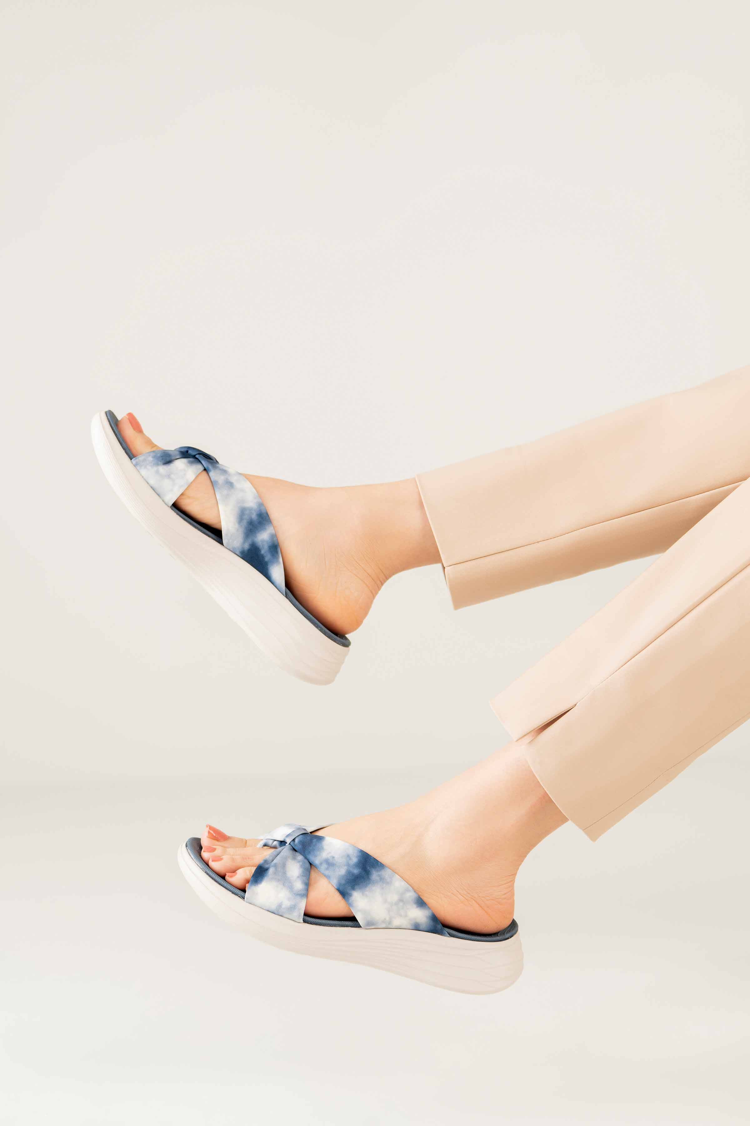 Blue Chappal-440522908 for Women - Fashion Collection | Nishat | Shop Online