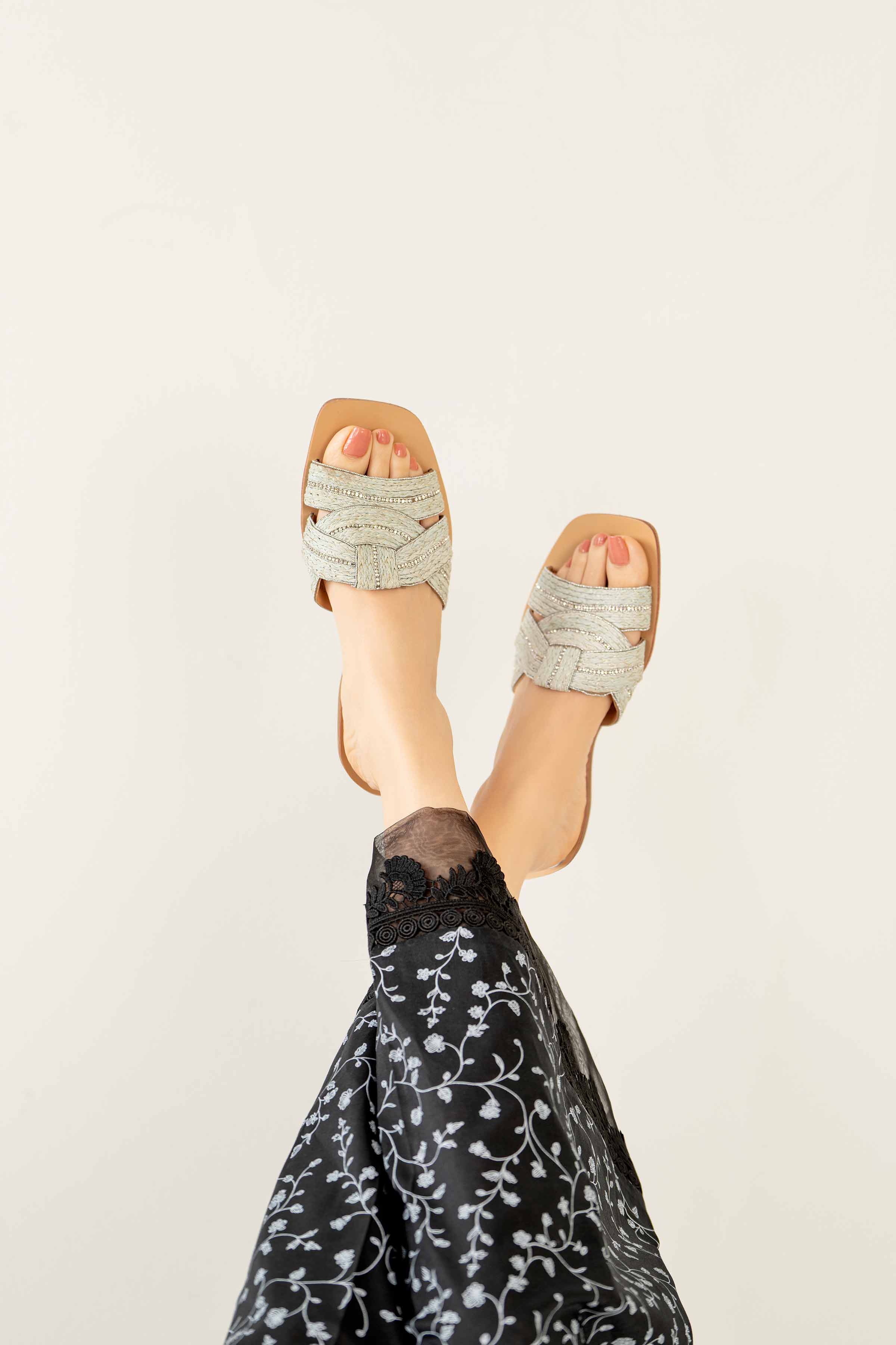 Beige Chappal-440642918 for Women - Fashion Collection | Nishat | Shop Online