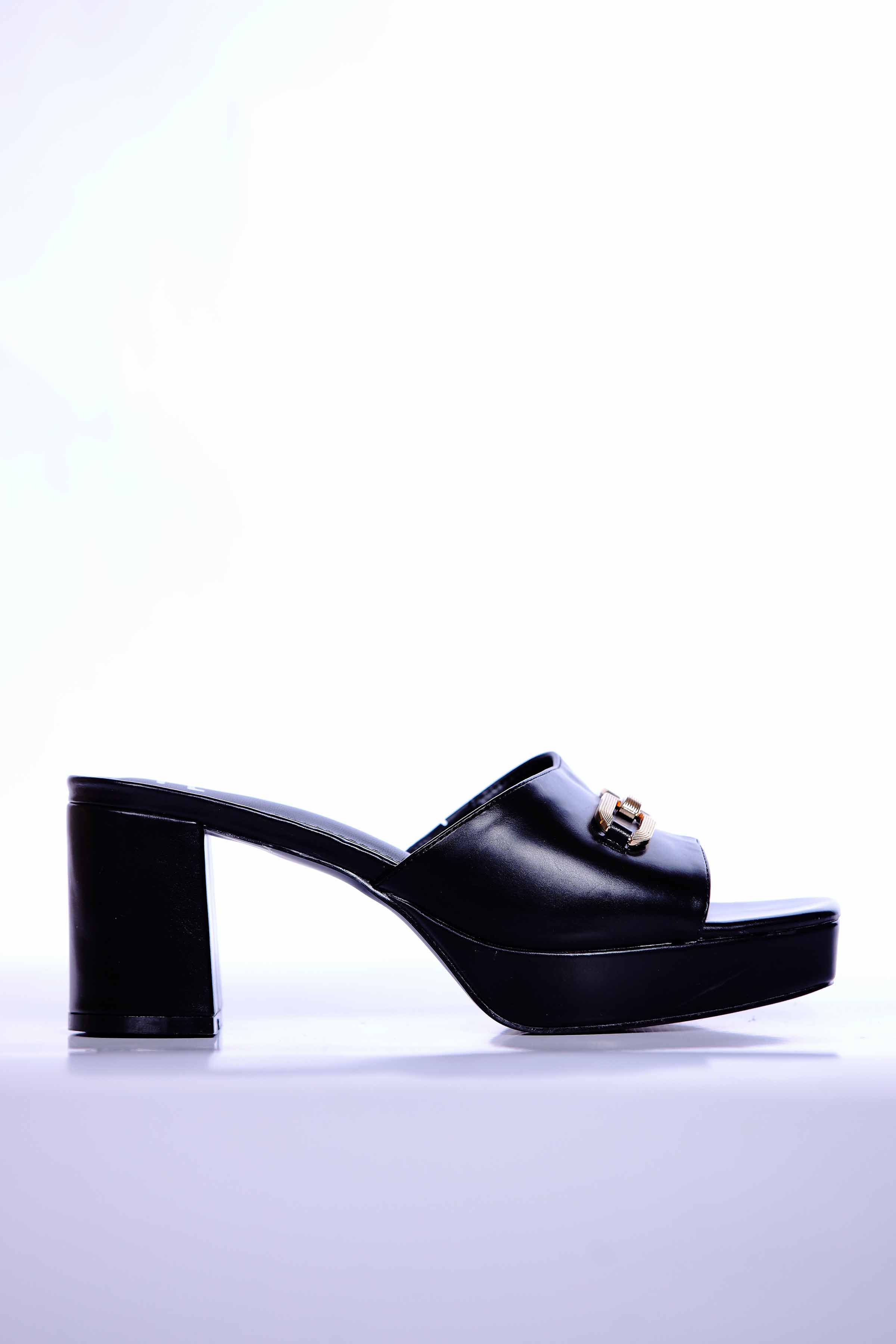 Black Block Heels-440692903 for Women - Fashion Collection | Nishat | Shop Online