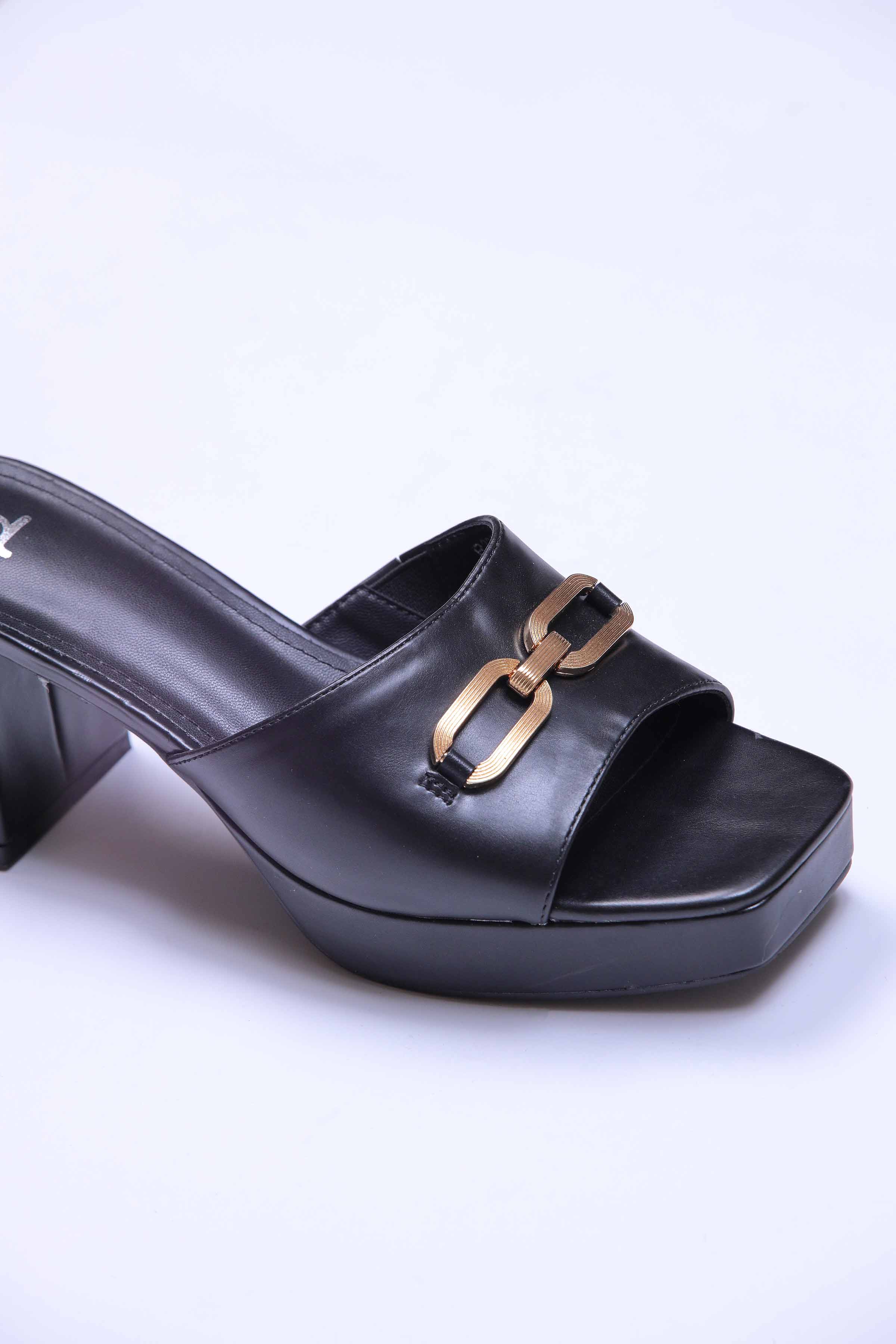 Black Block Heels-440692903 for Women - Fashion Collection | Nishat | Shop Online