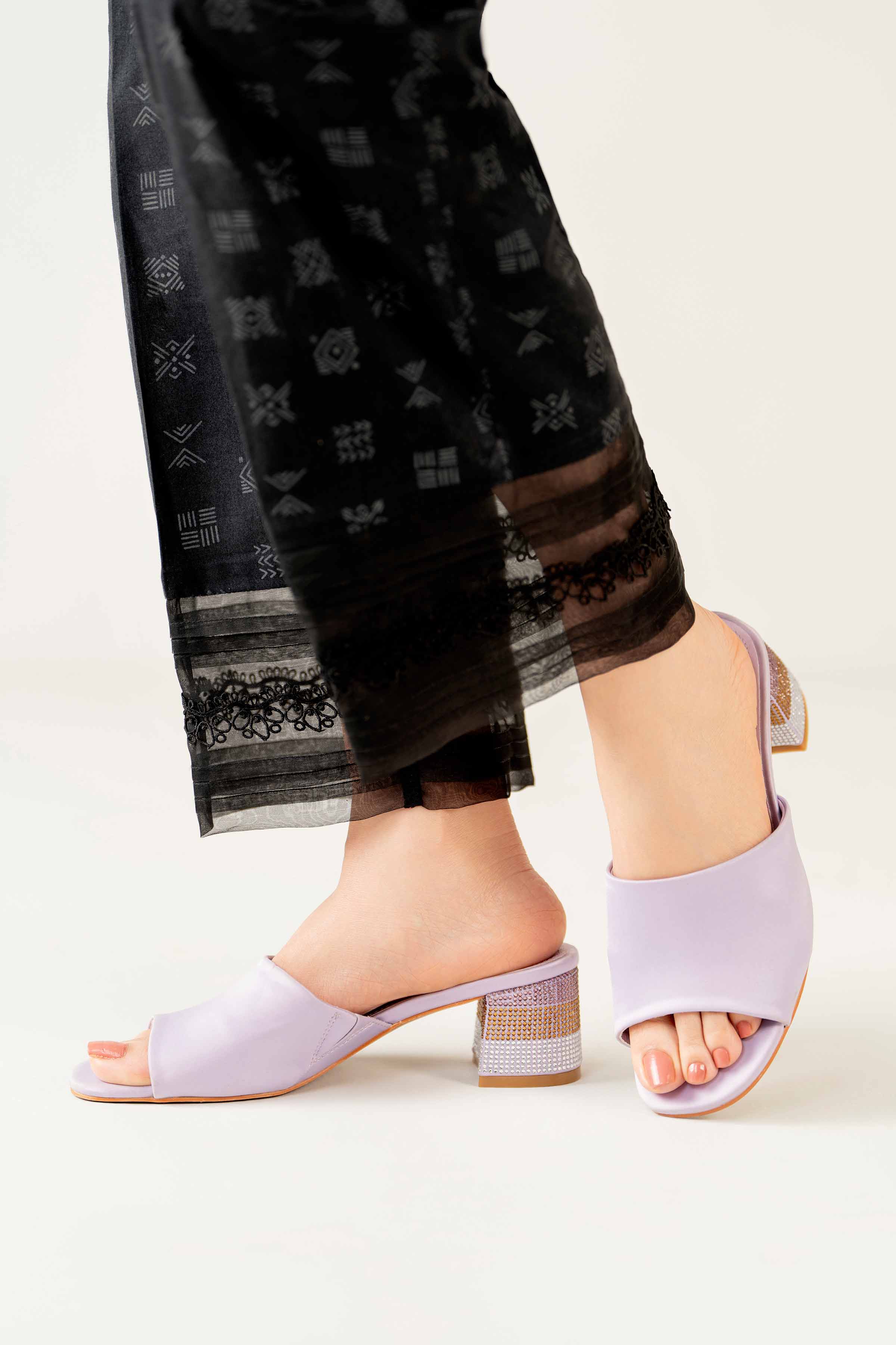 Purple Block Heels-440762909 for Women - Fashion Collection | Nishat | Shop Online