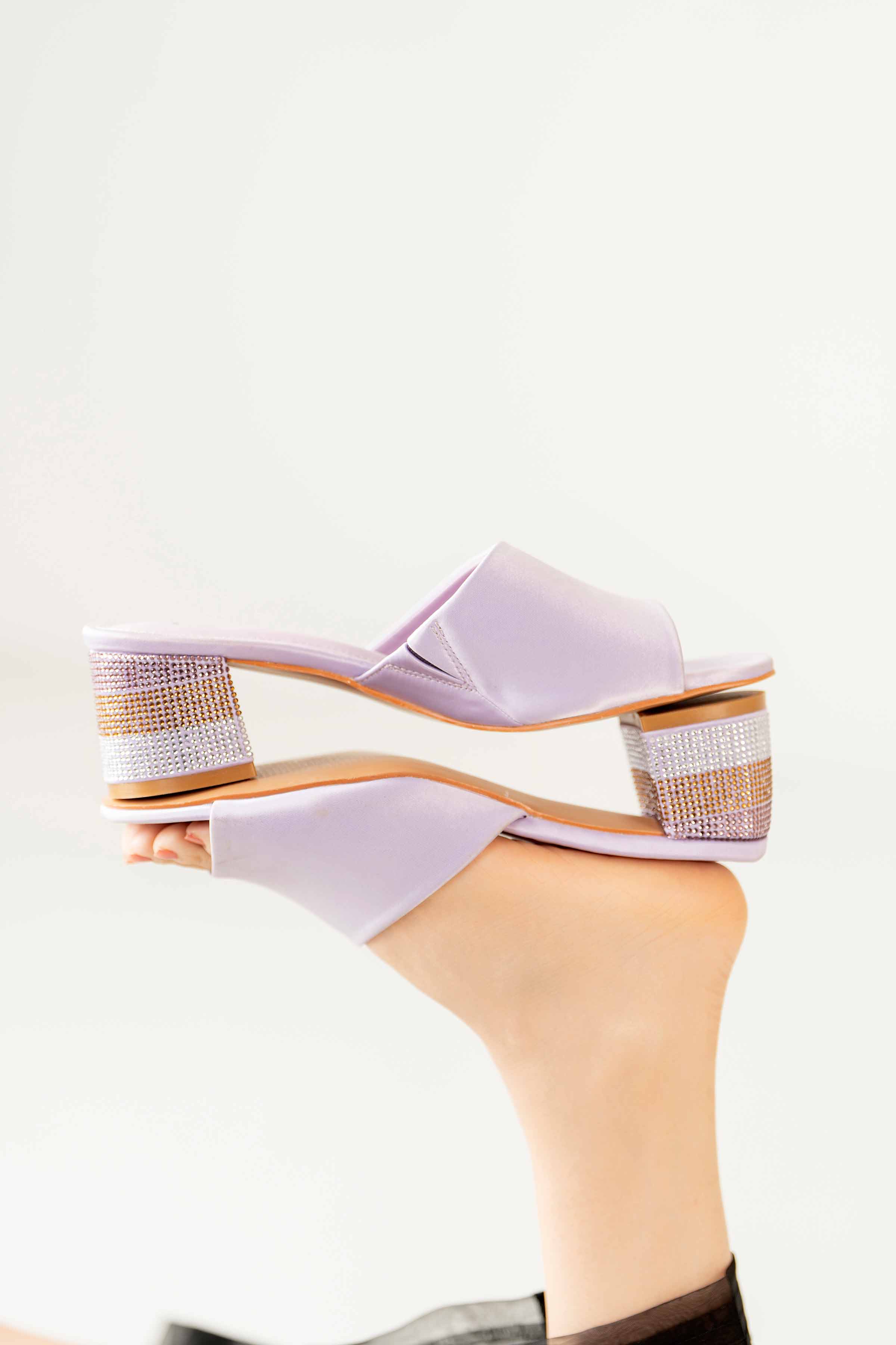 Purple Block Heels-440762909 for Women - Fashion Collection | Nishat | Shop Online