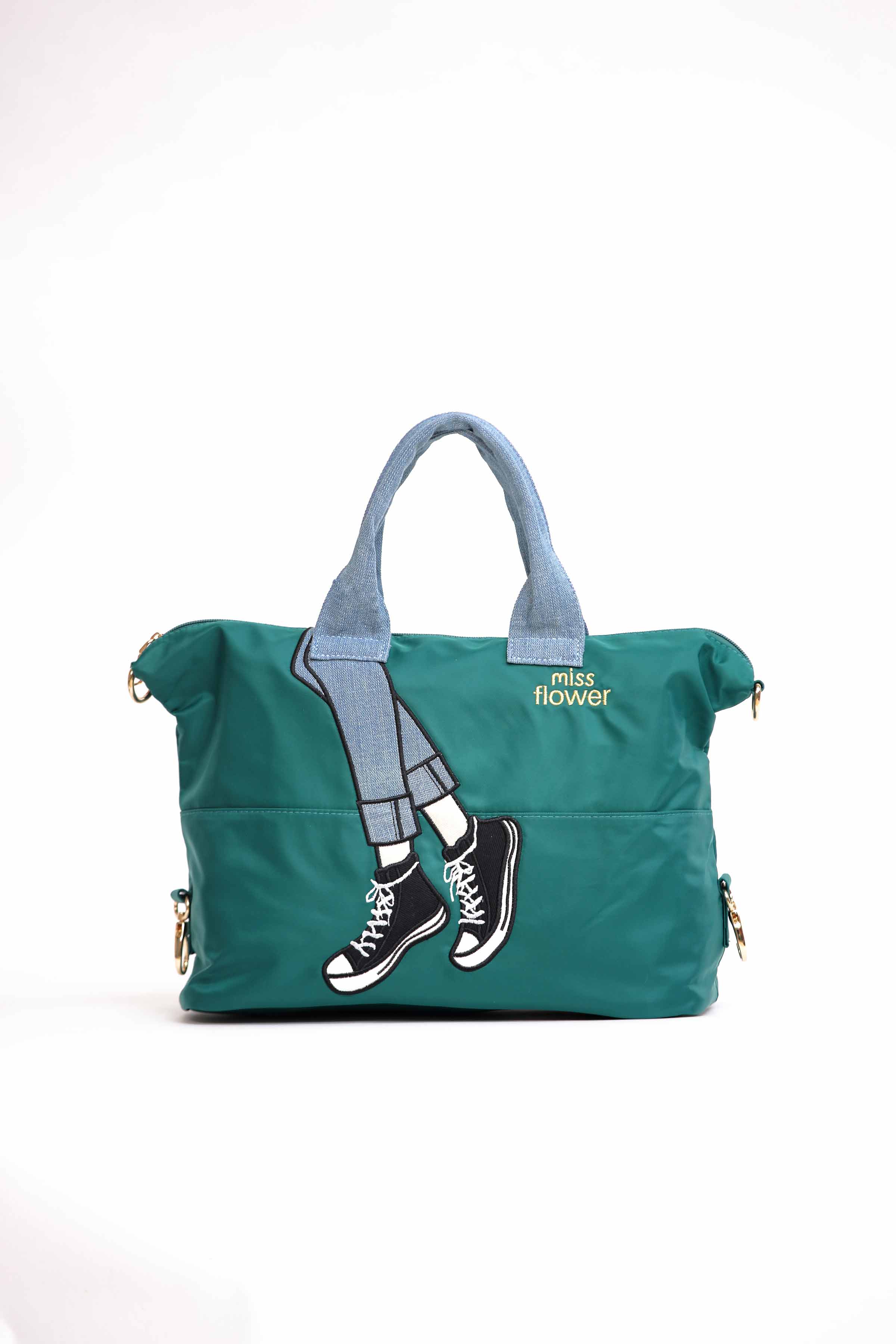 Blackish Green Shoulder Bag-440892103