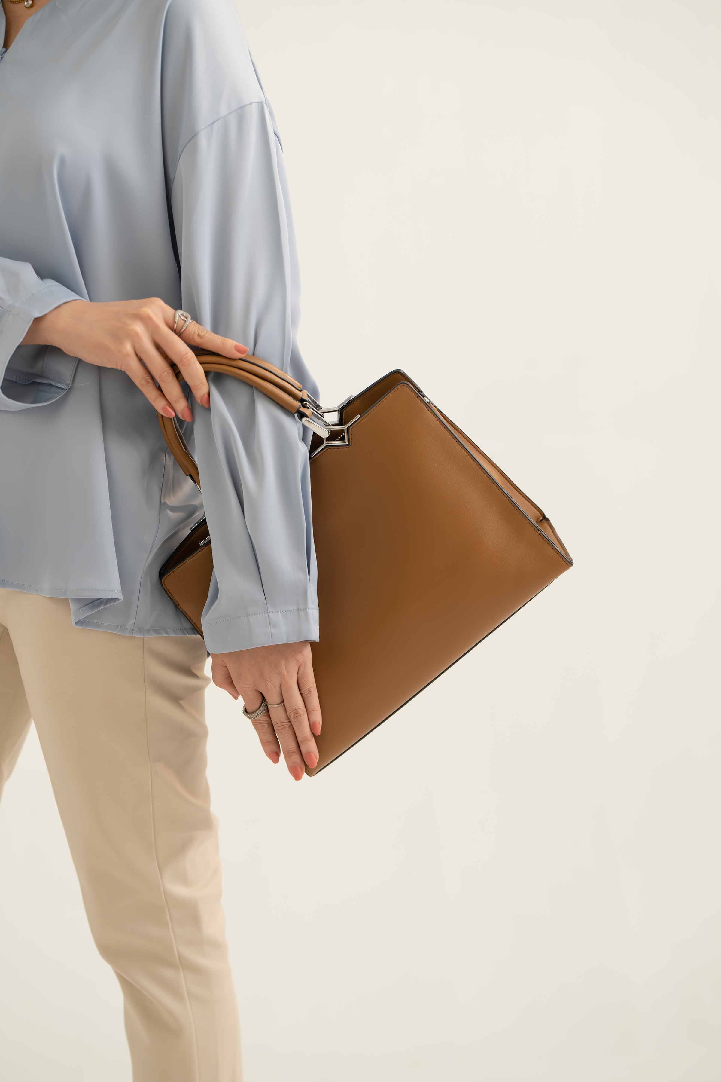 Brown Shoulder Bag-440962113 for Women - Fashion Collection | Nishat | Shop Online