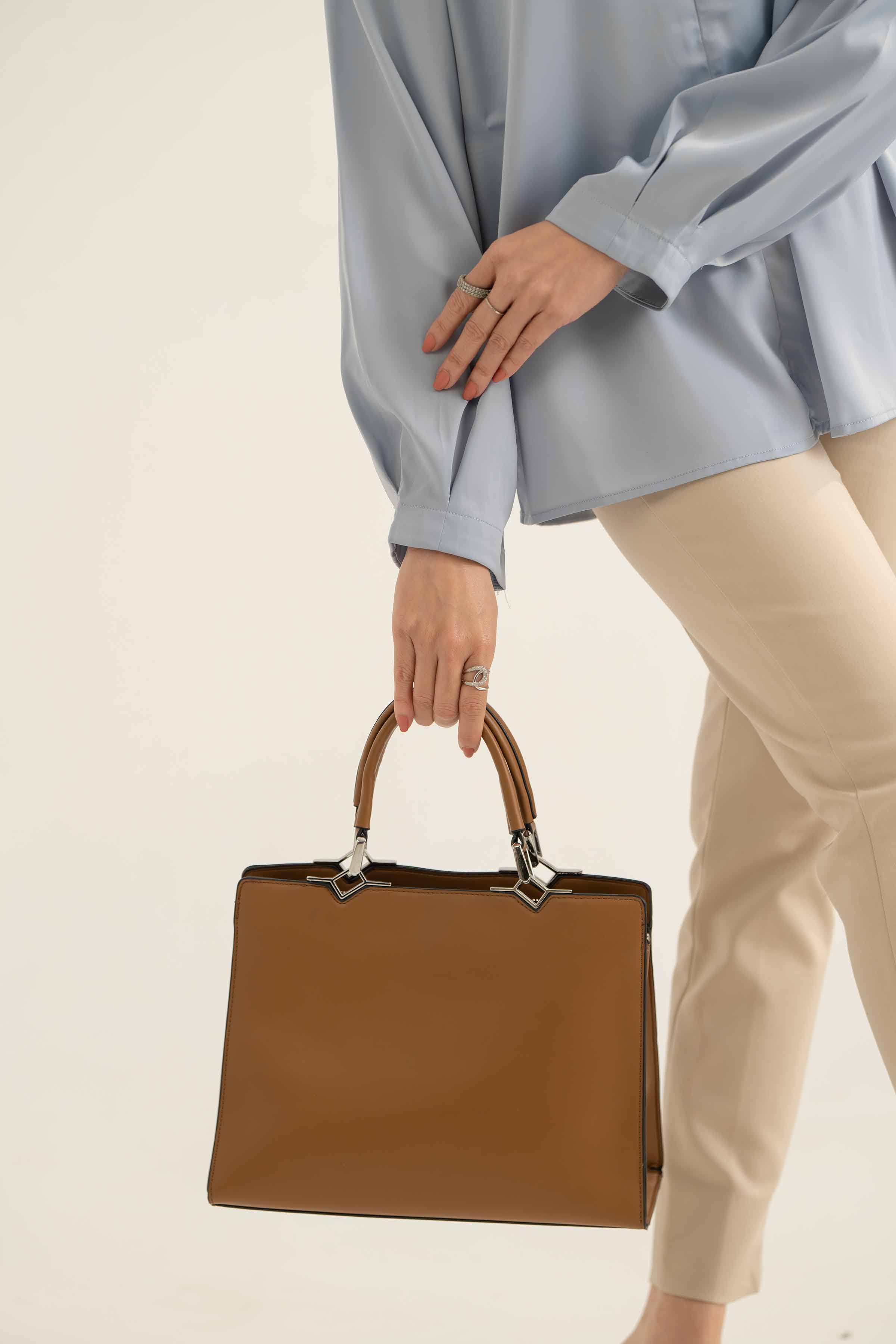 Brown Shoulder Bag-440962113 for Women - Fashion Collection | Nishat | Shop Online