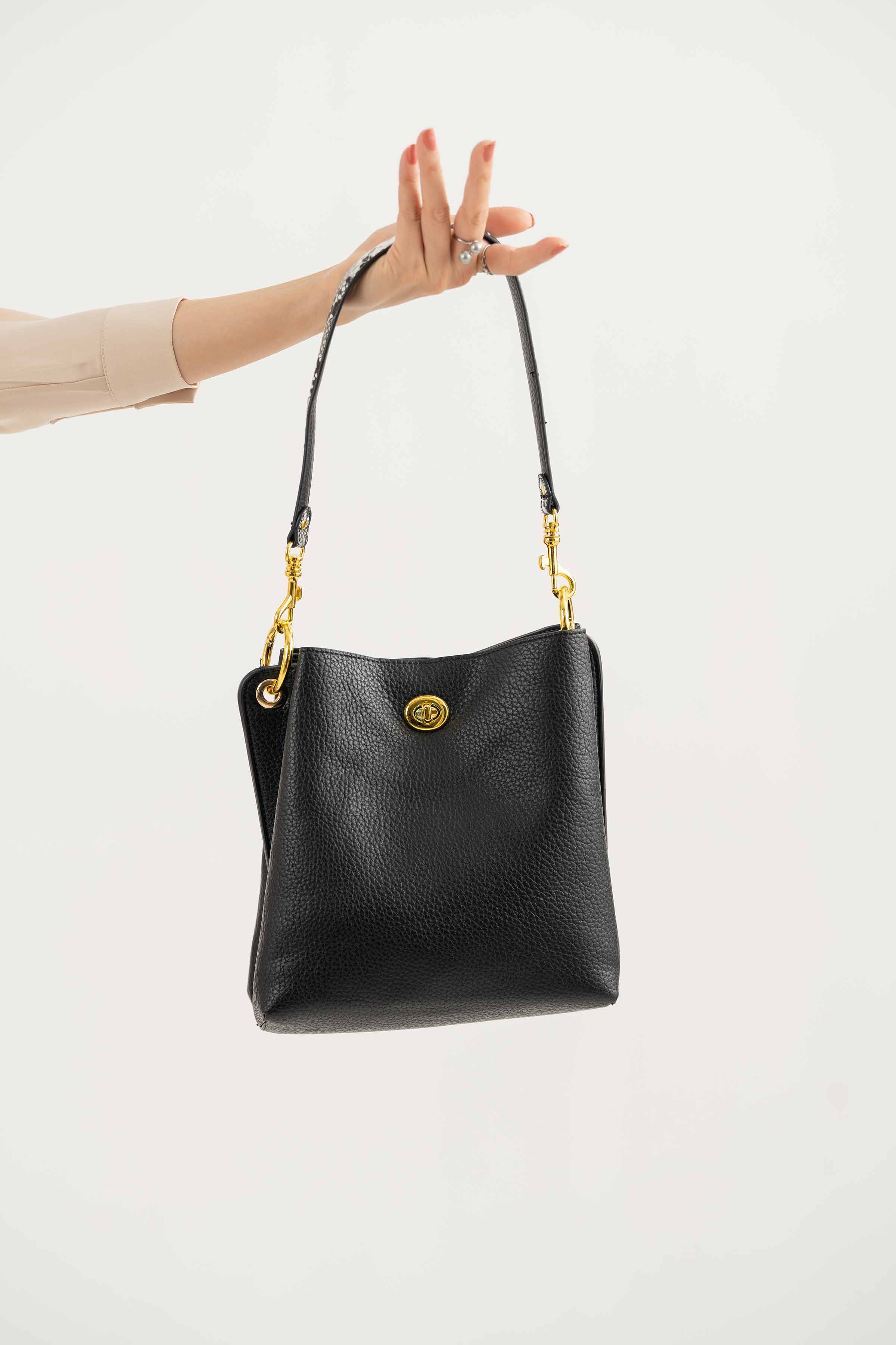 Black Shoulder Bag-441002103 for Women - Fashion Collection | Nishat | Shop Online