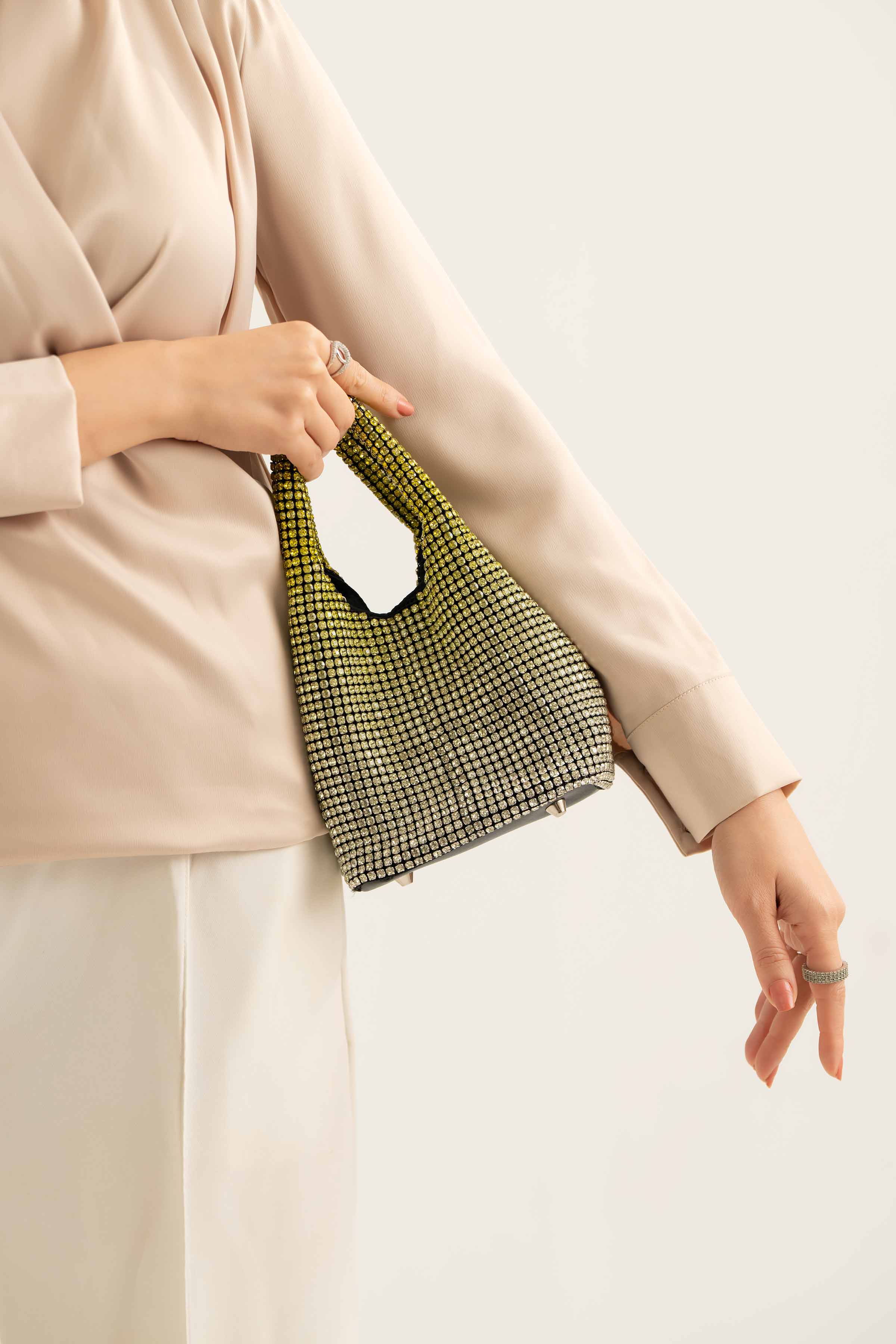 Yellow Clutch-441092102 for Women - Fashion Collection | Nishat | Shop Online