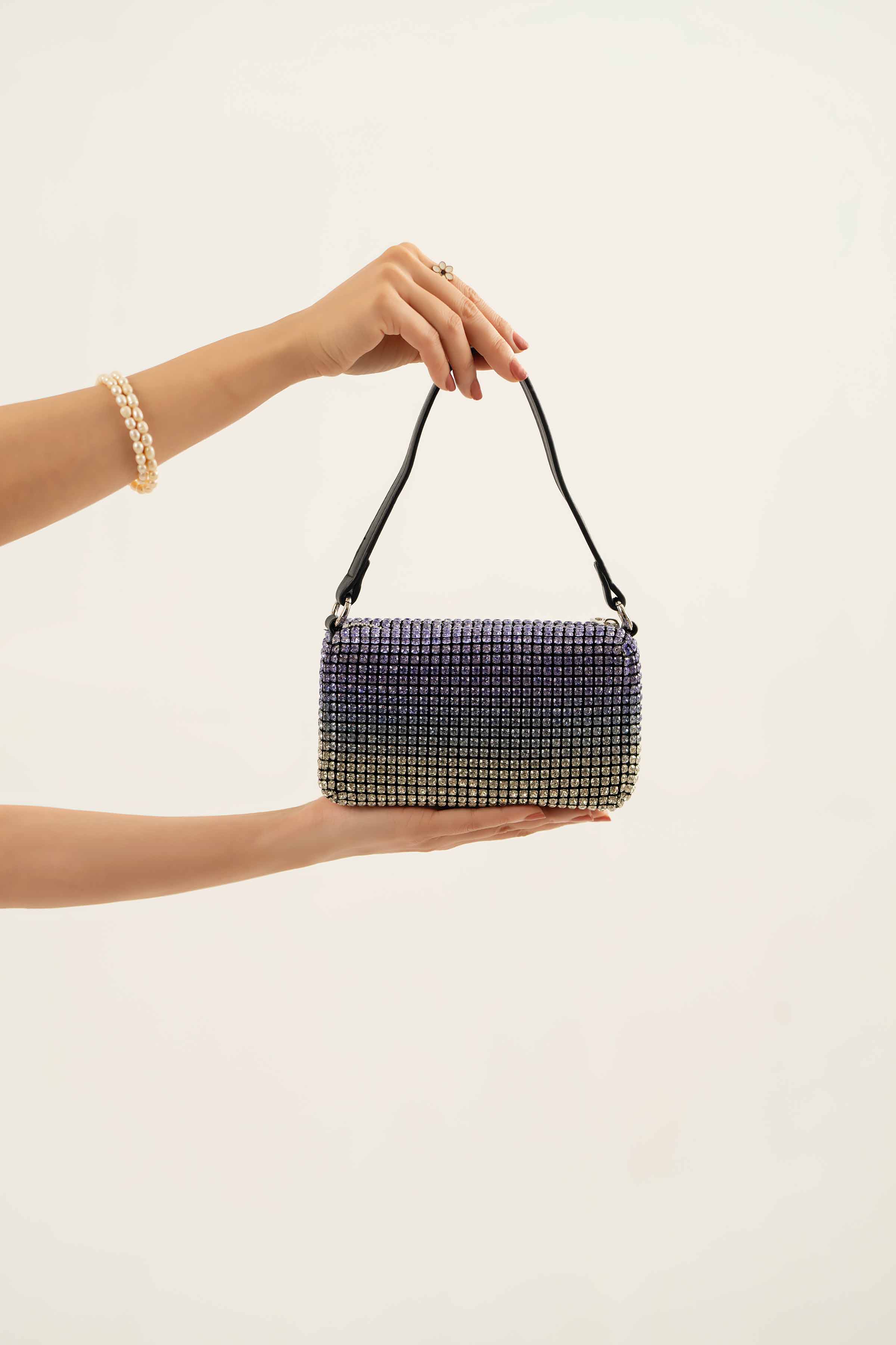 Blue & Purple Clutch-441112110 for Women - Fashion Collection | Nishat | Shop Online