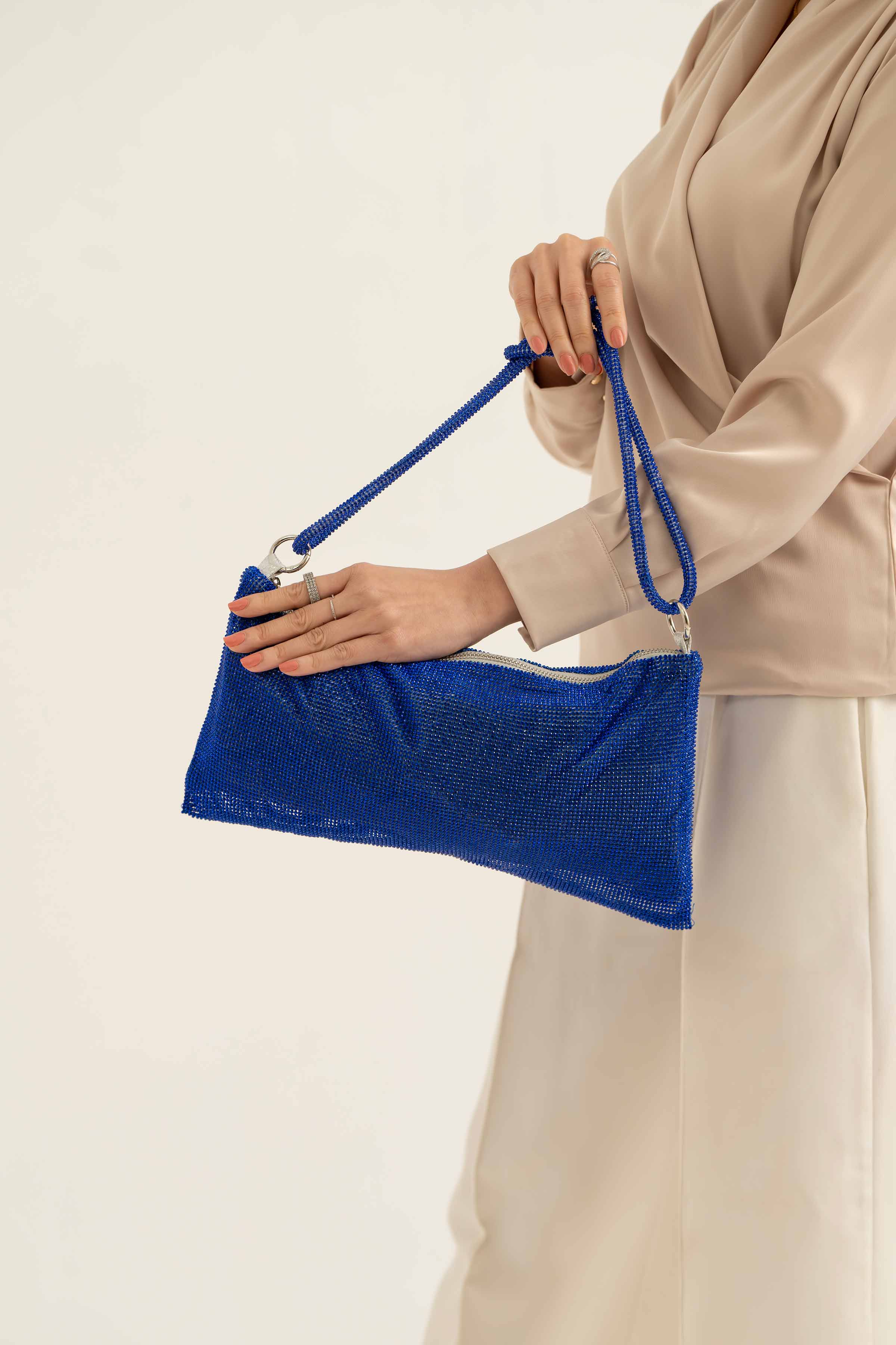 Royal Blue Clutch-441142121 for Women - Fashion Collection | Nishat | Shop Online