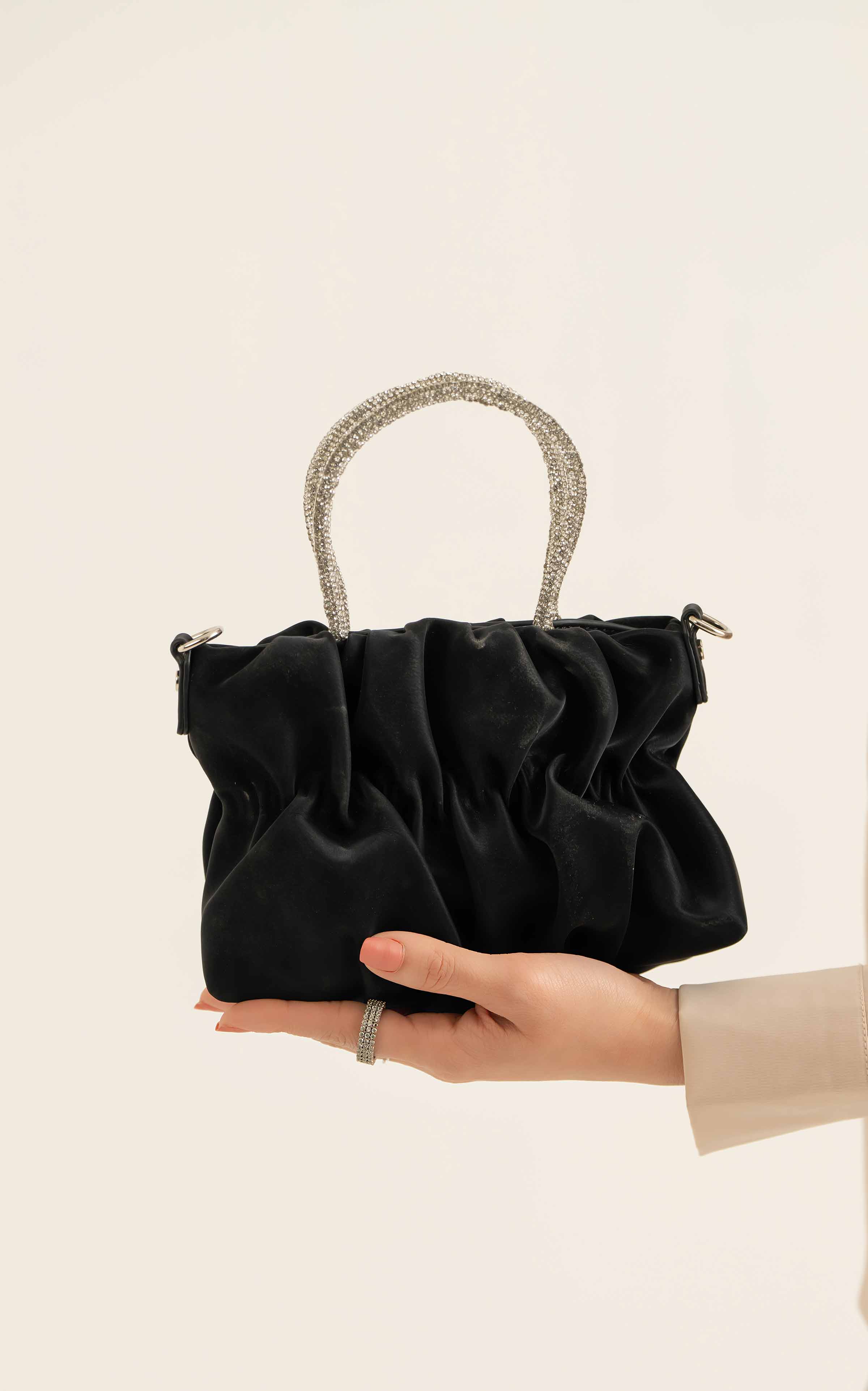 Black Clutch-441152103 for Women - Fashion Collection | Nishat | Shop Online