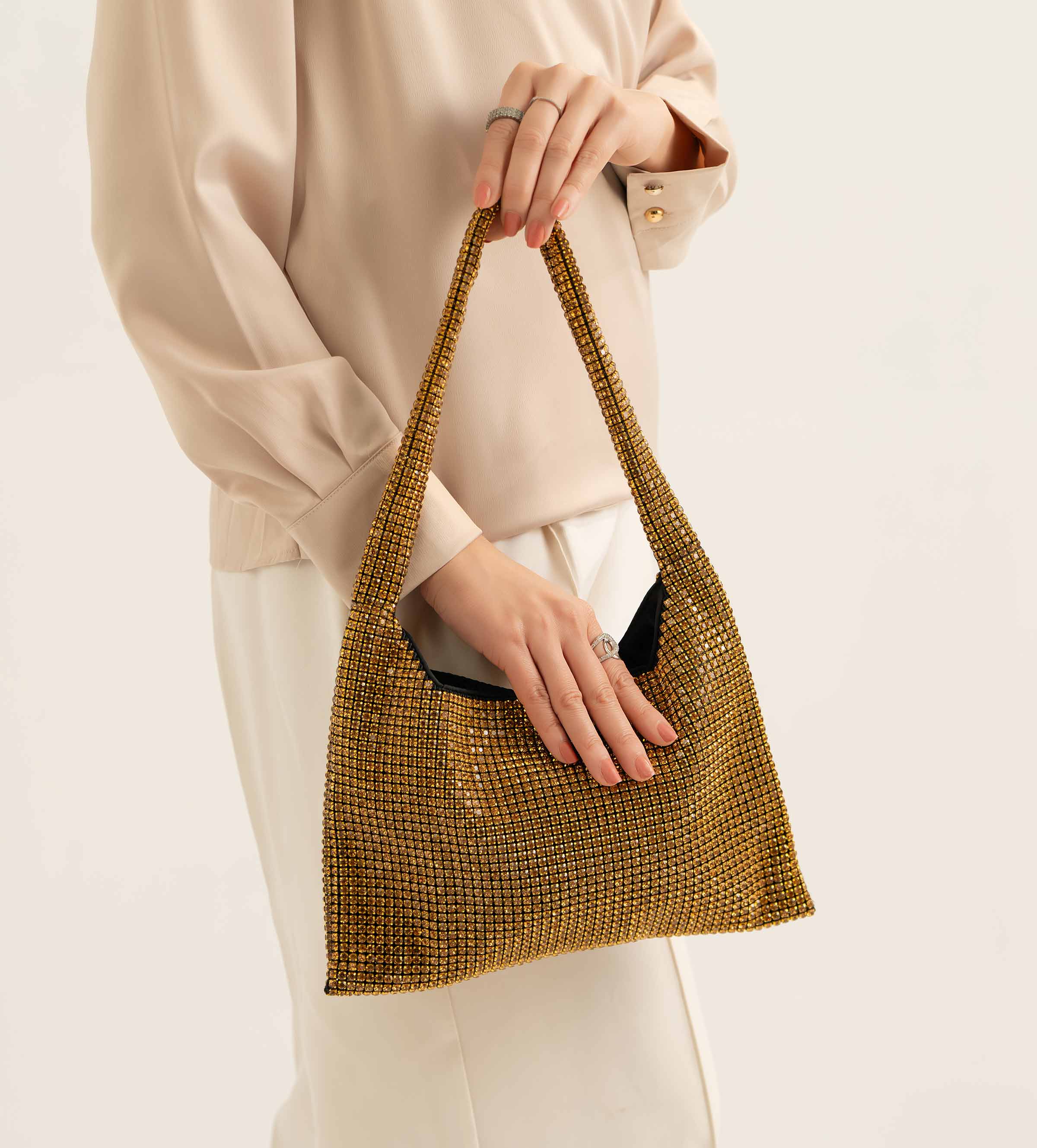 Gold Clutch-441172119 for Women - Fashion Collection | Nishat | Shop Online