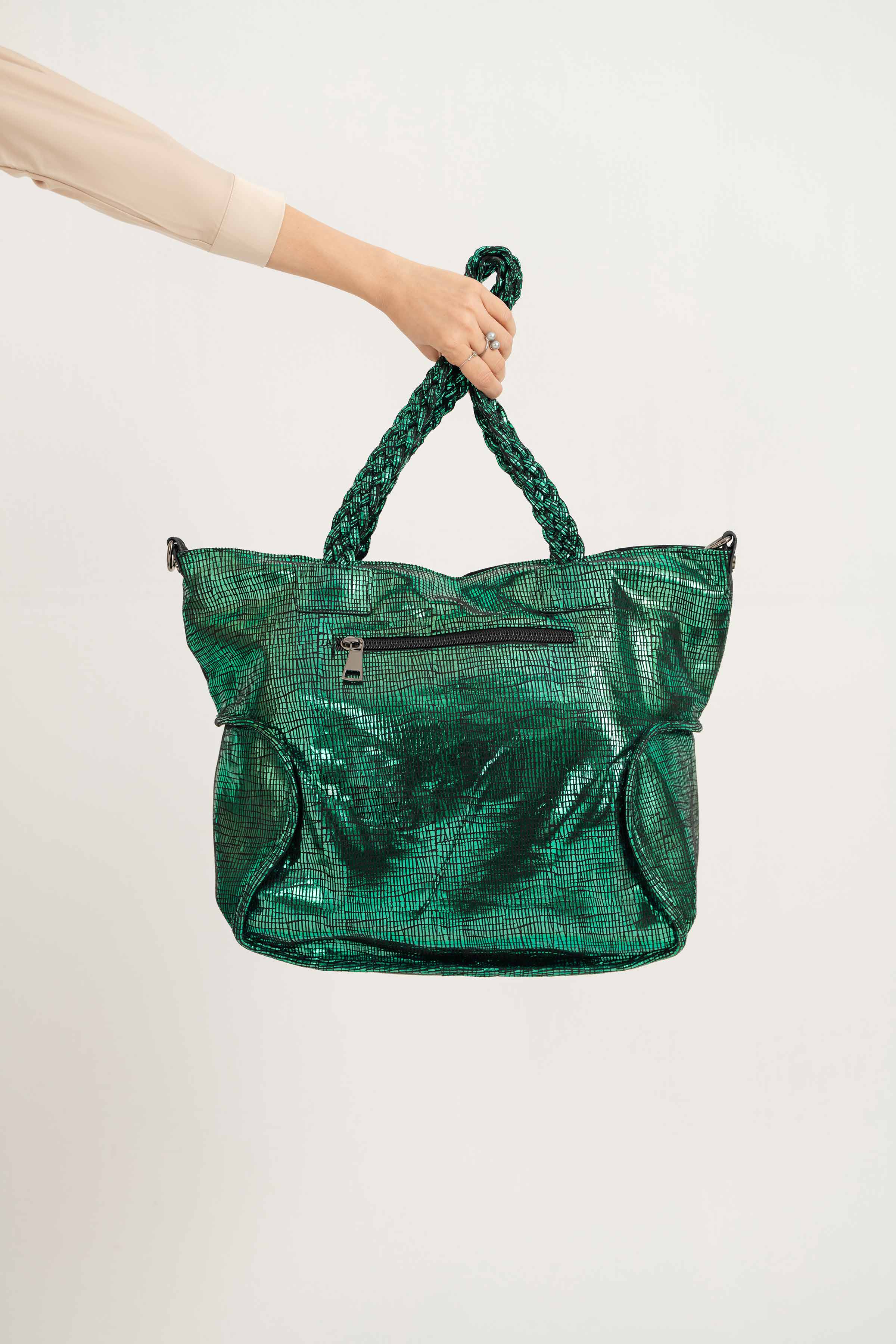 Green Hand Bag-441252104 for Women - Fashion Collection | Nishat | Shop Online