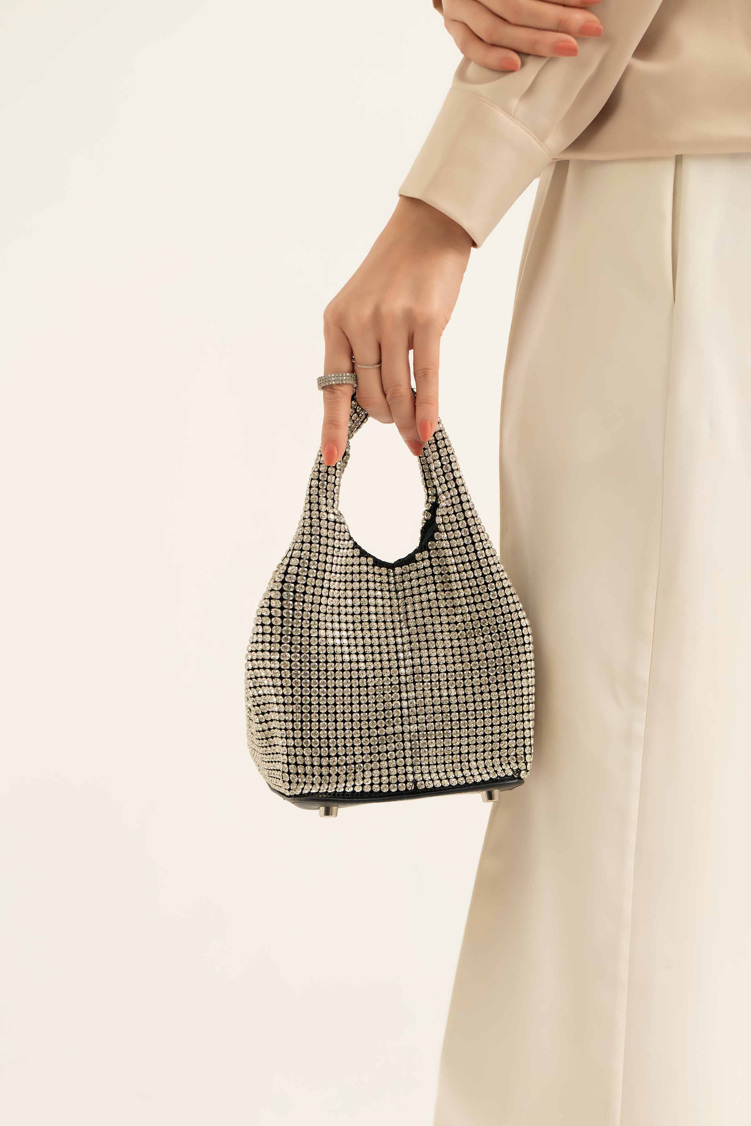 Silver Clutch-441292120 for Women - Fashion Collection | Nishat | Shop Online