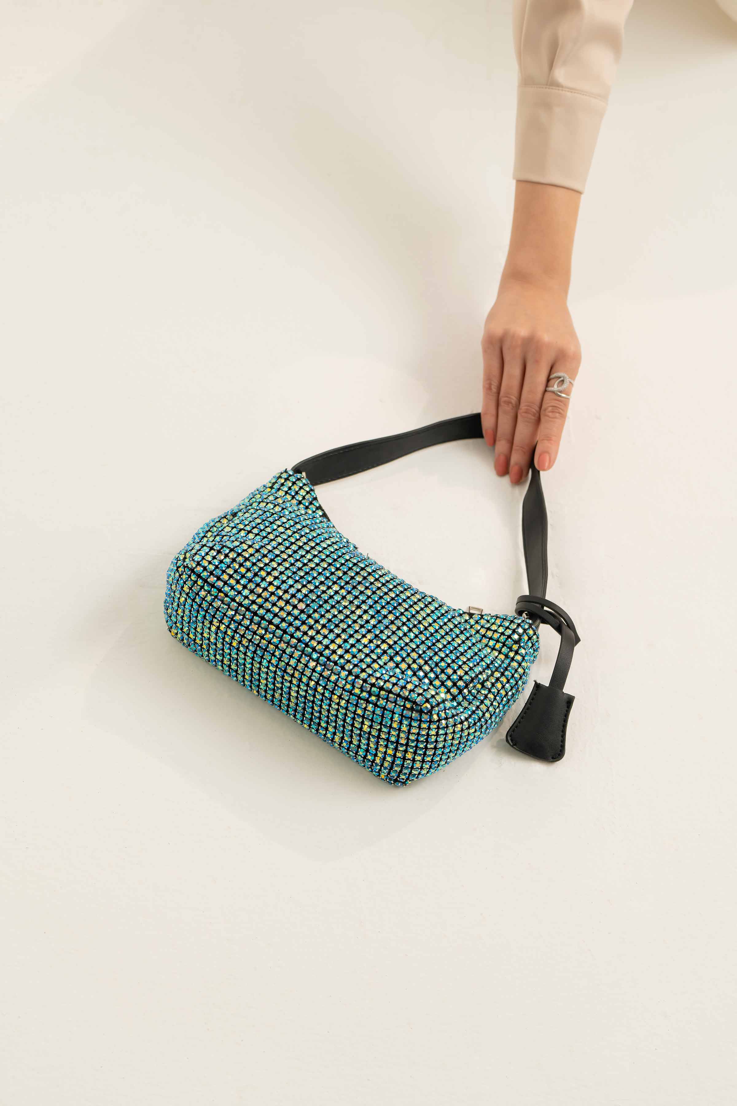 Lack Blue Clutch-441302110 for Women - Fashion Collection | Nishat | Shop Online