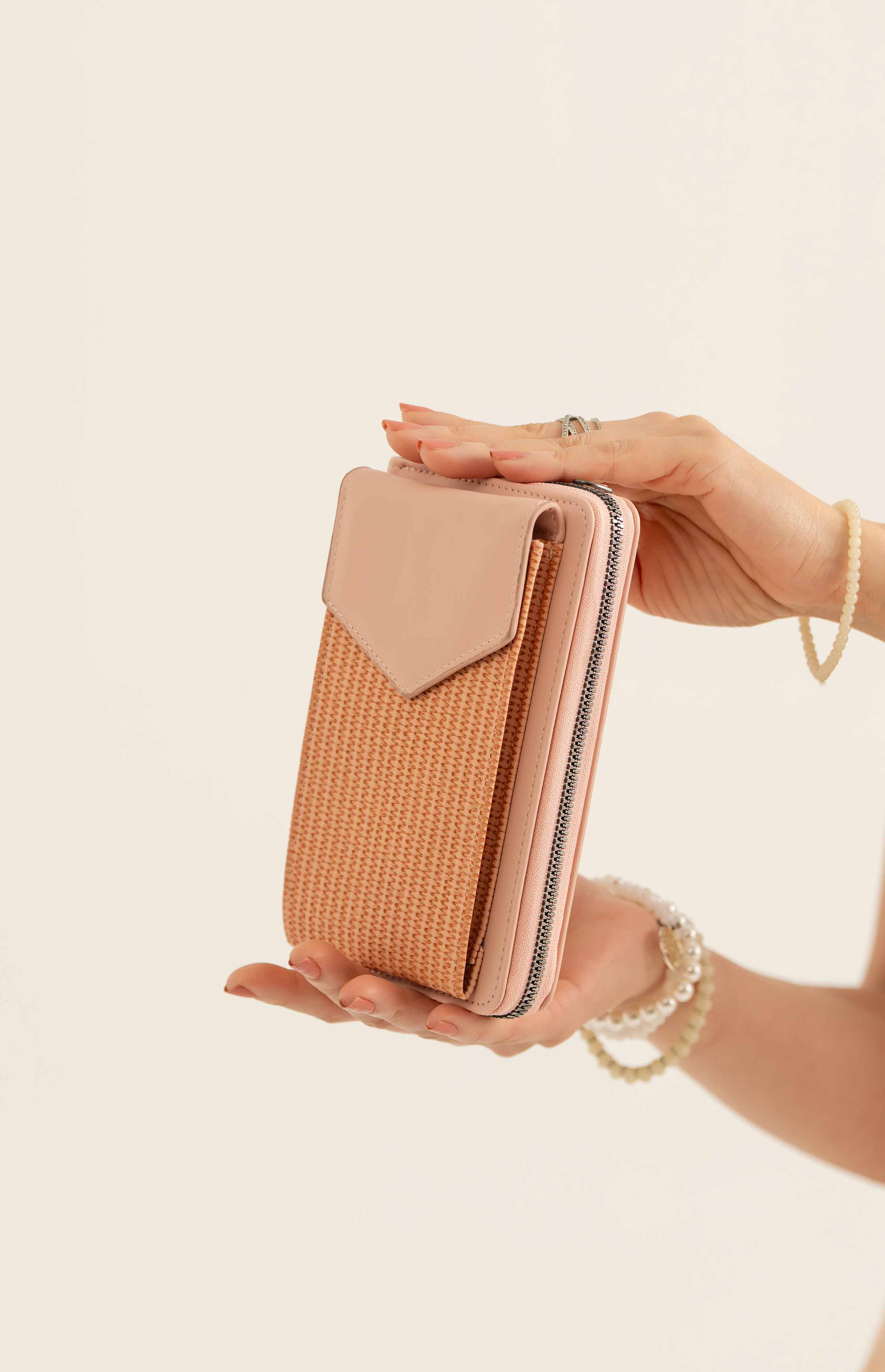 Pink Phone Bag-441342105 for Women - Fashion Collection | Nishat | Shop Online