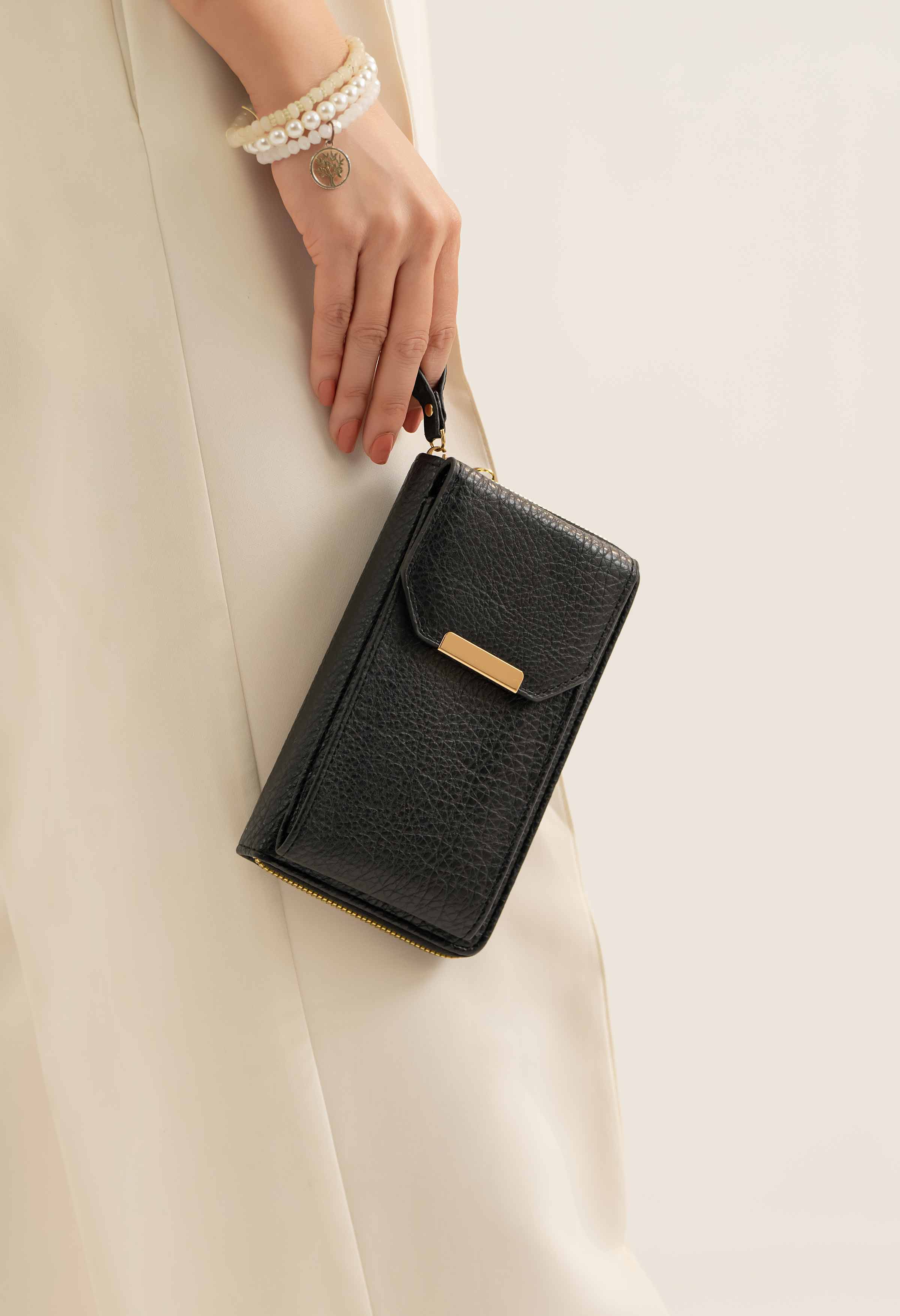 Black Phone Bag-441362103 for Women - Fashion Collection | Nishat | Shop Online