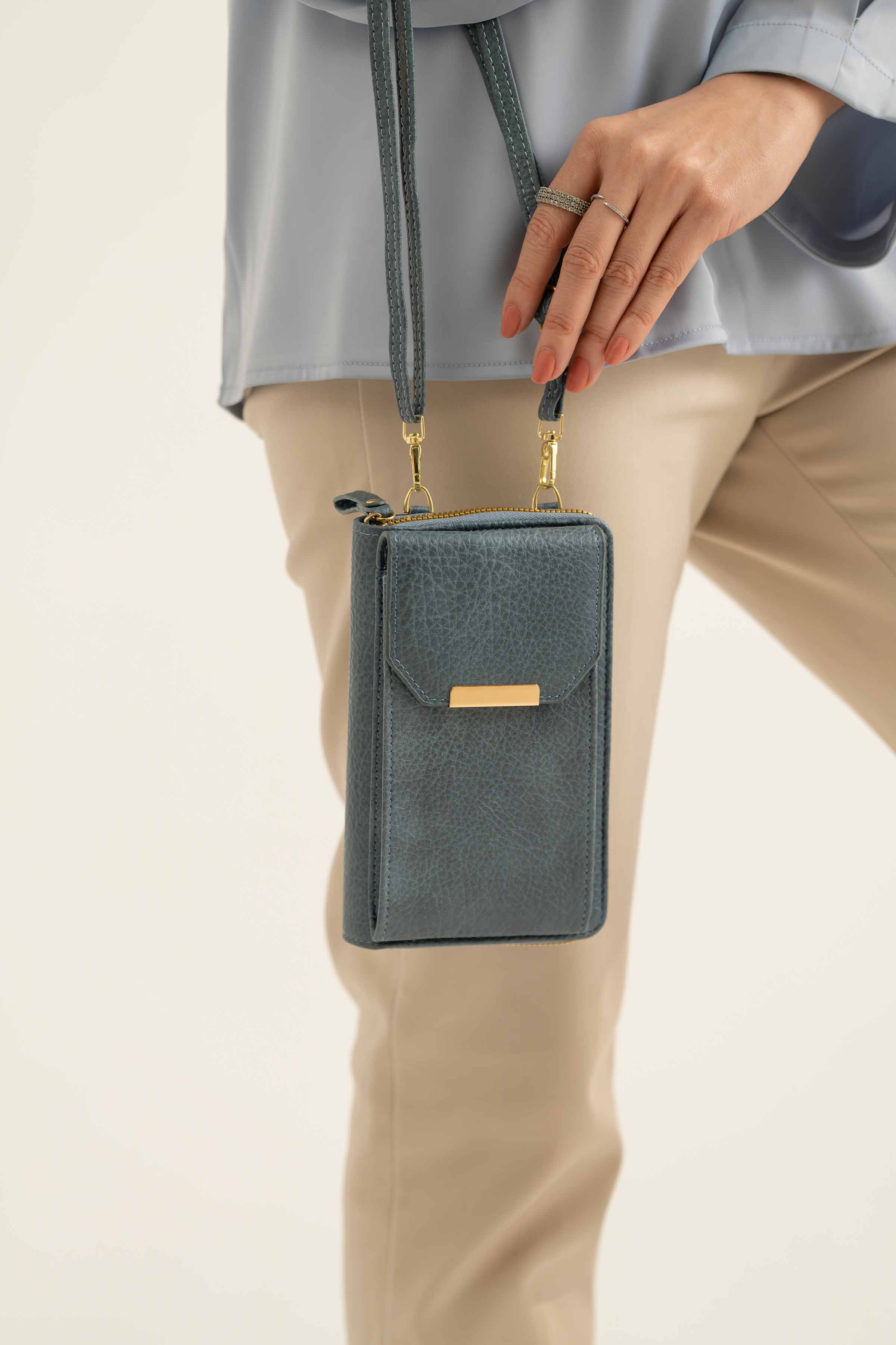 Blue Phone Bag-441362108 for Women - Fashion Collection | Nishat | Shop Online