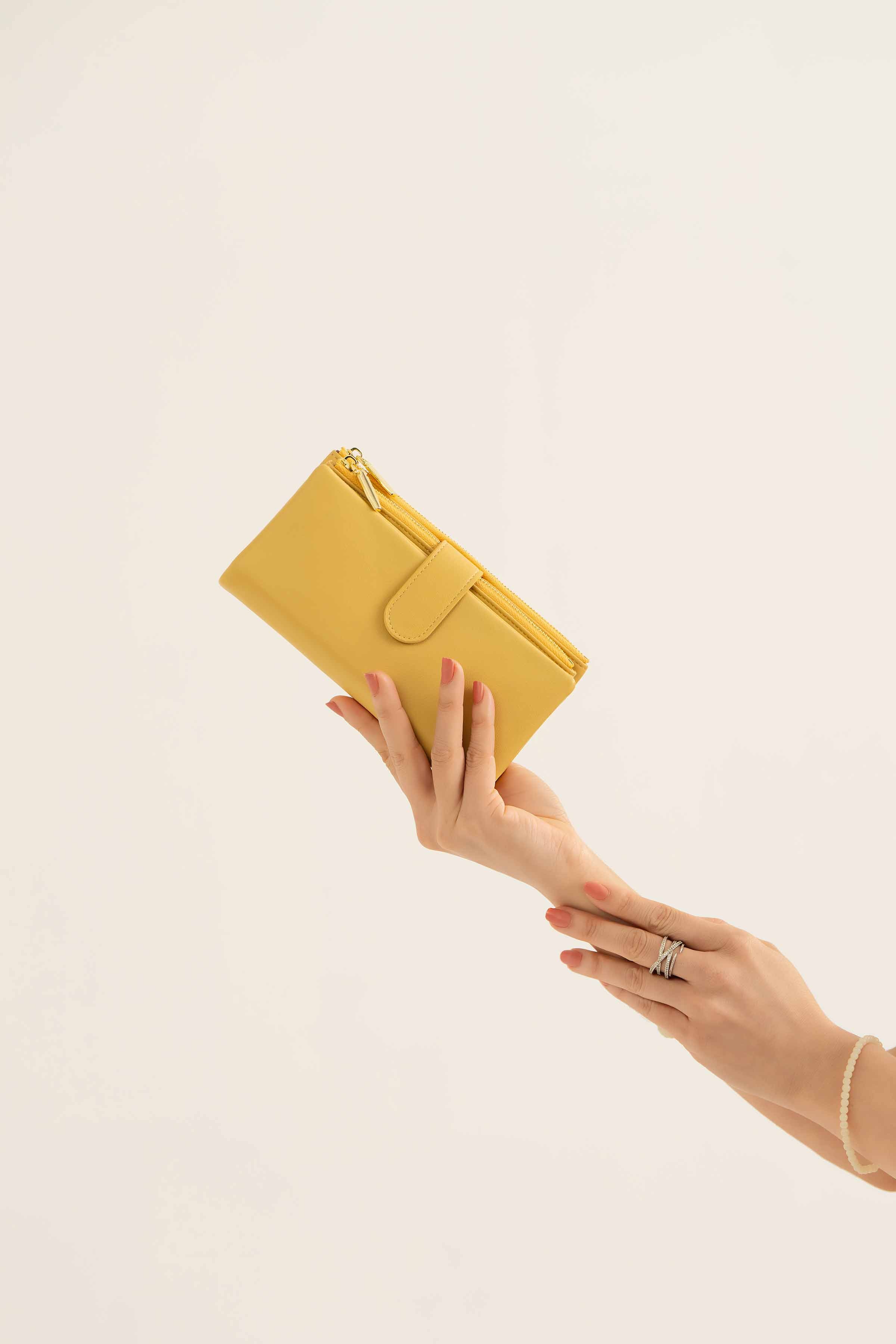 Yellow Wallet-441452102 for Women - Fashion Collection | Nishat | Shop Online