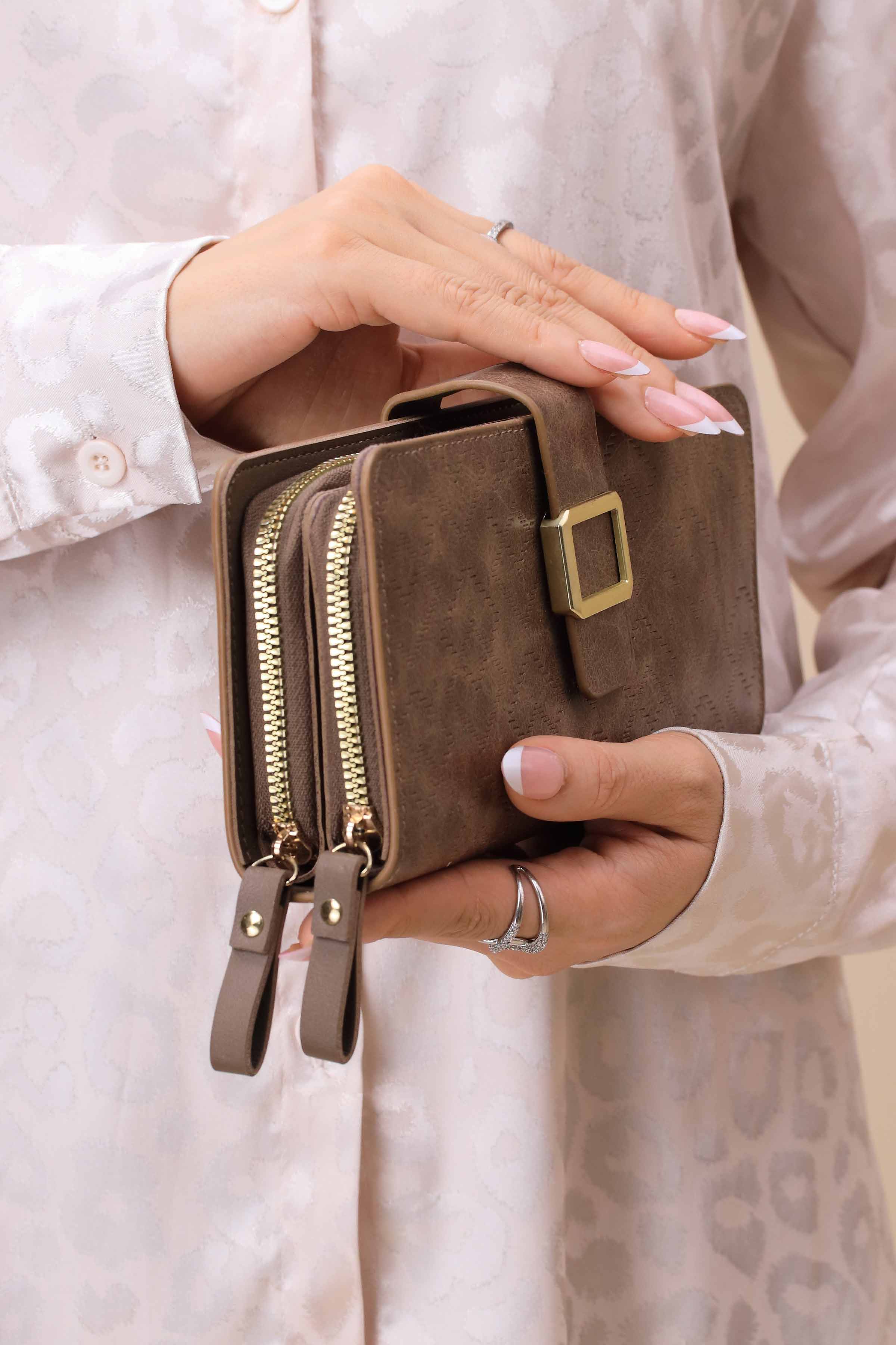 Camel Wallet-441562129-for Women - Bag Winter Collection | Nishat | Shop Online