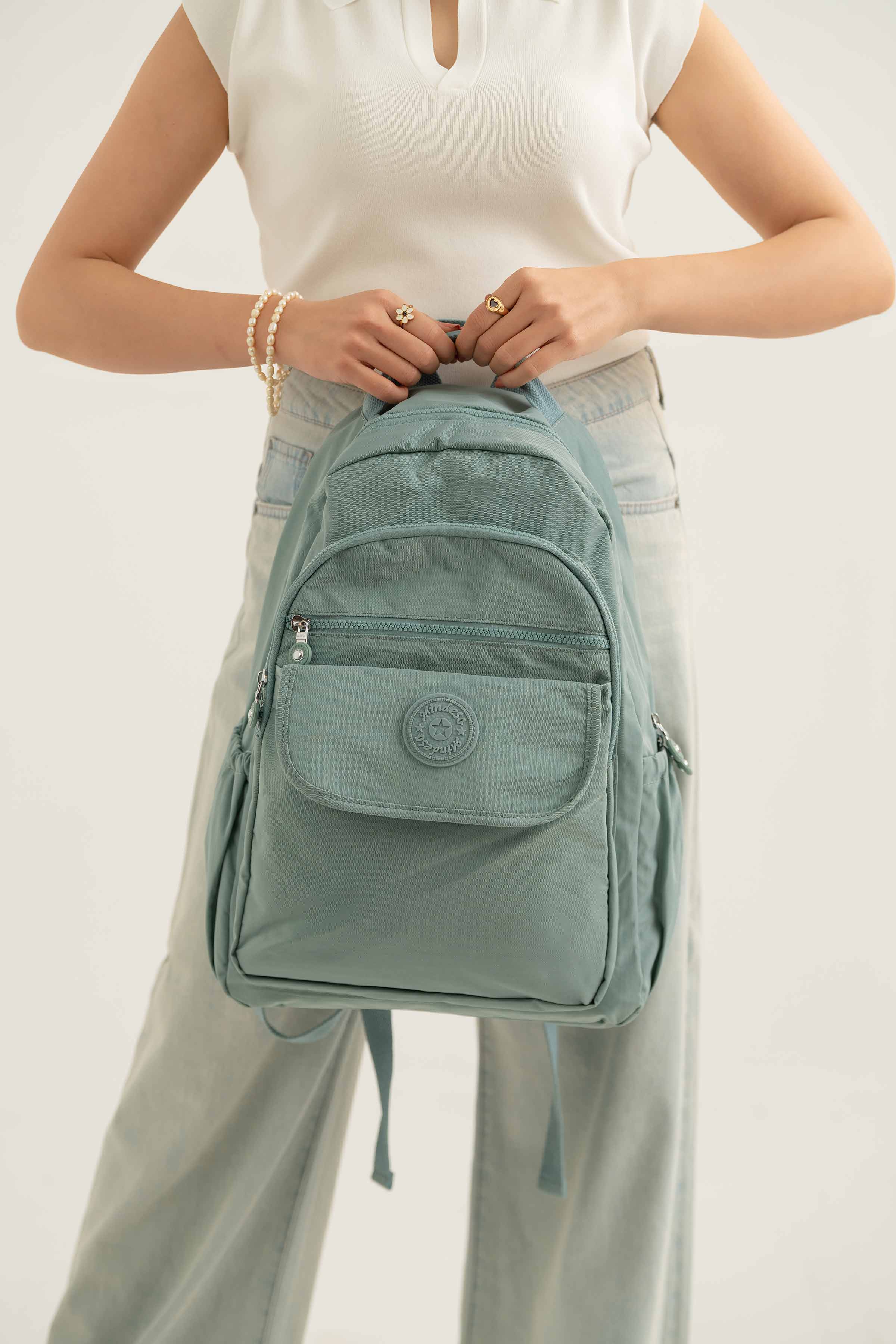 Light Grey Back Pack-441582111 for Women - Fashion Collection | Nishat | Shop Online