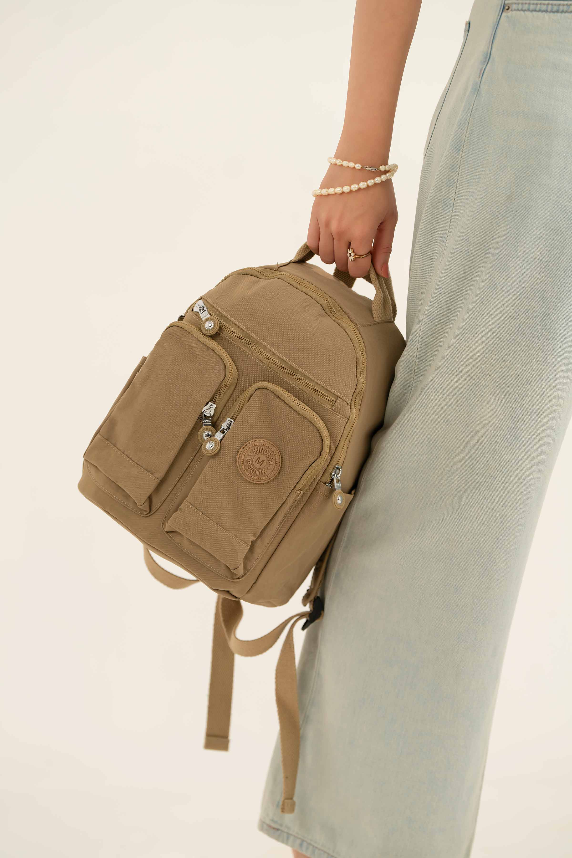 Khaki Back Pack-441652130 for Women - Fashion Collection | Nishat | Shop Online