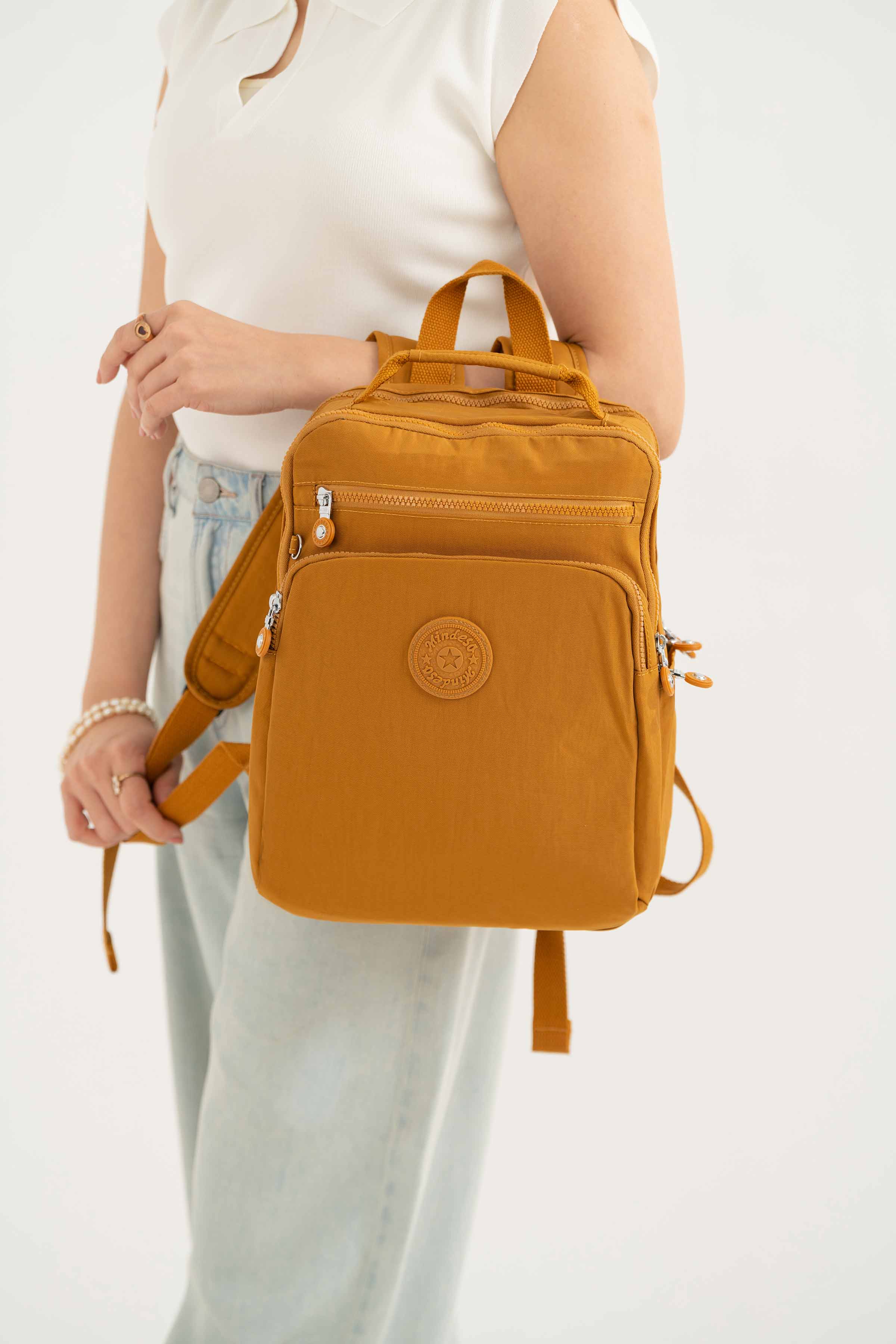 Mustard Back Pack-441682130 for Women - Fashion Collection | Nishat | Shop Online