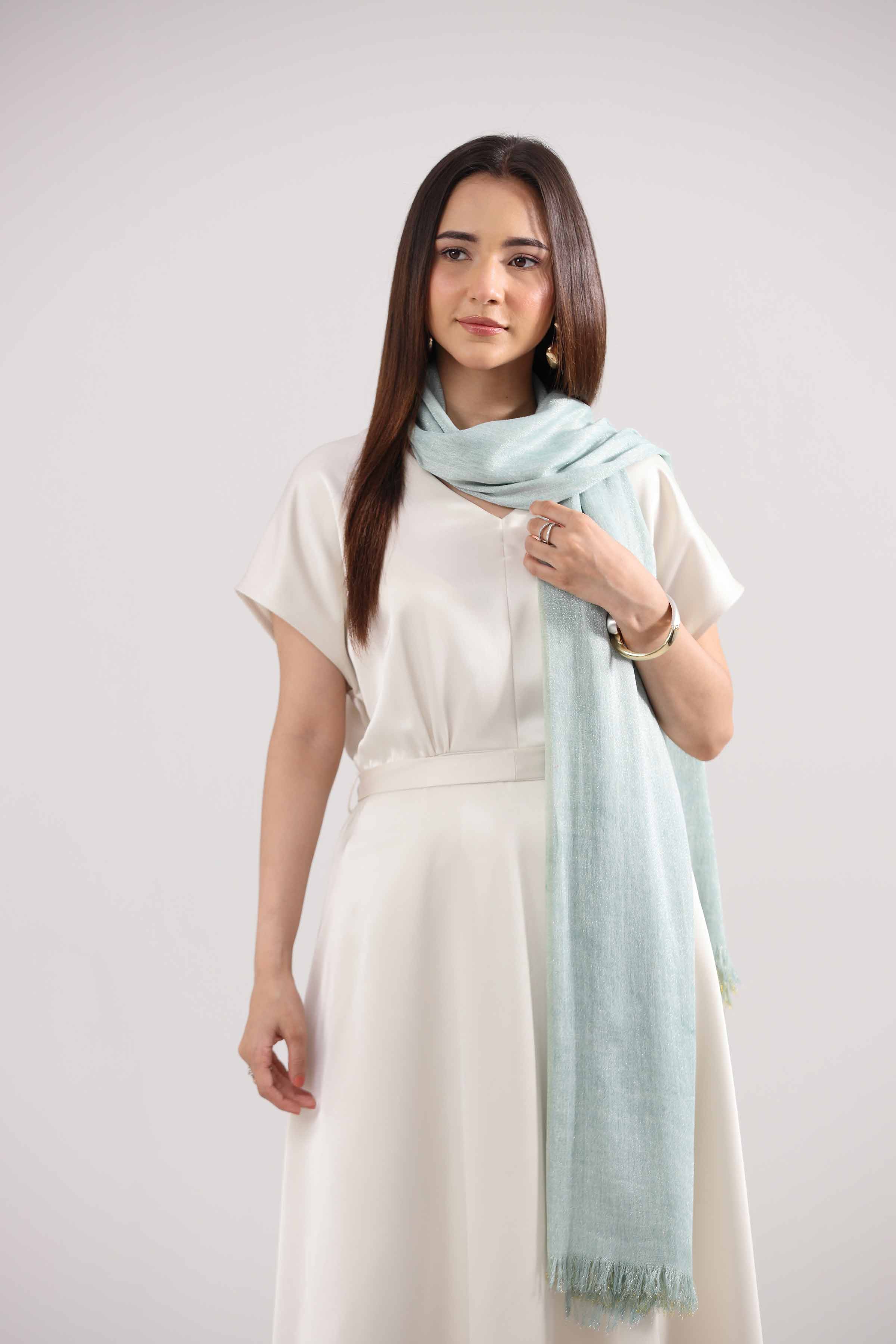 Green Women Scarf-442352104 for Women – Scarf Collection | Nishat | Shop Online