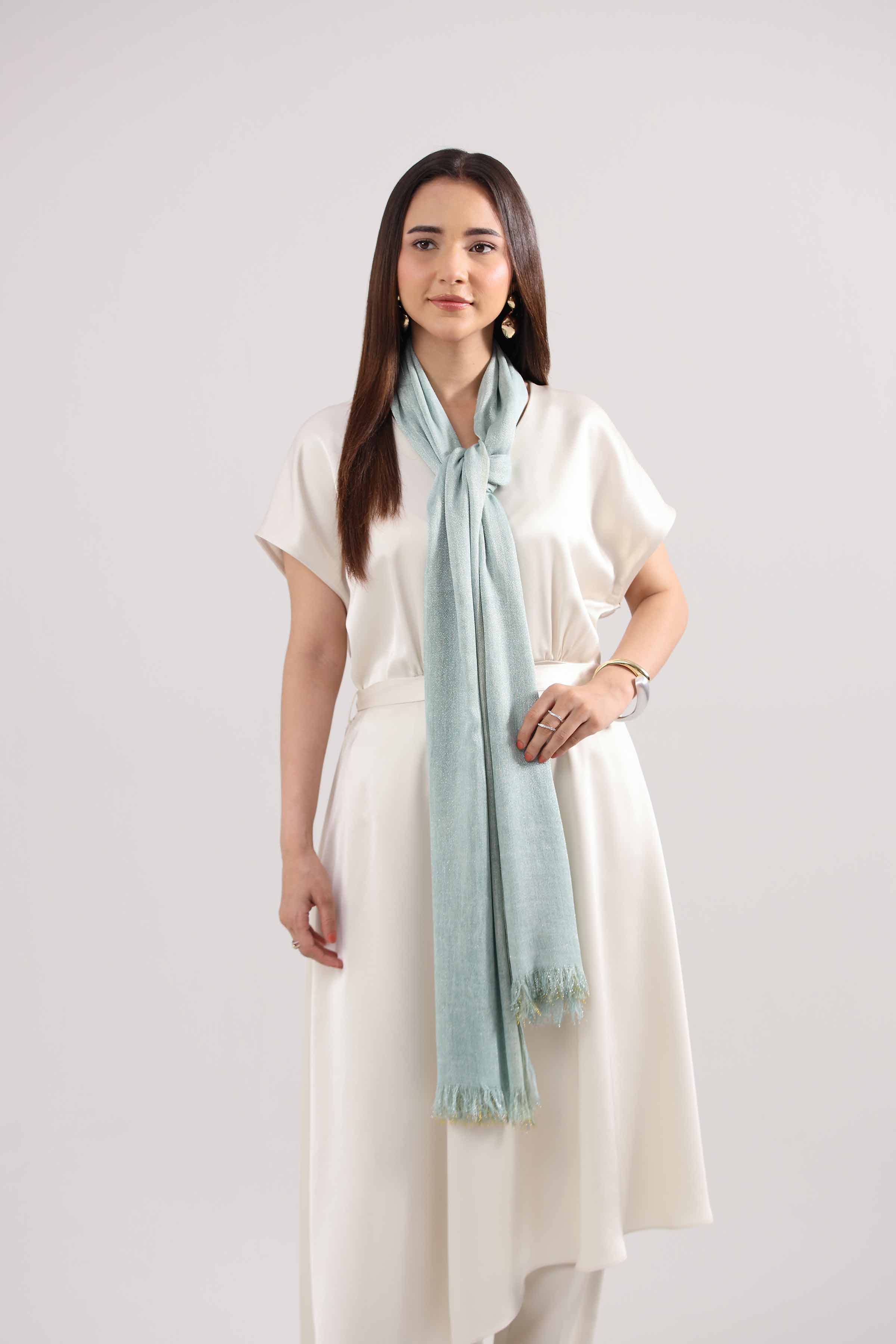 Green Women Scarf-442352104 for Women – Scarf Collection | Nishat | Shop Online