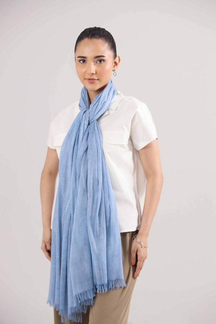 Blue Women Scarf-442372108 for Women – Scarf Collection | Nishat | Shop Online