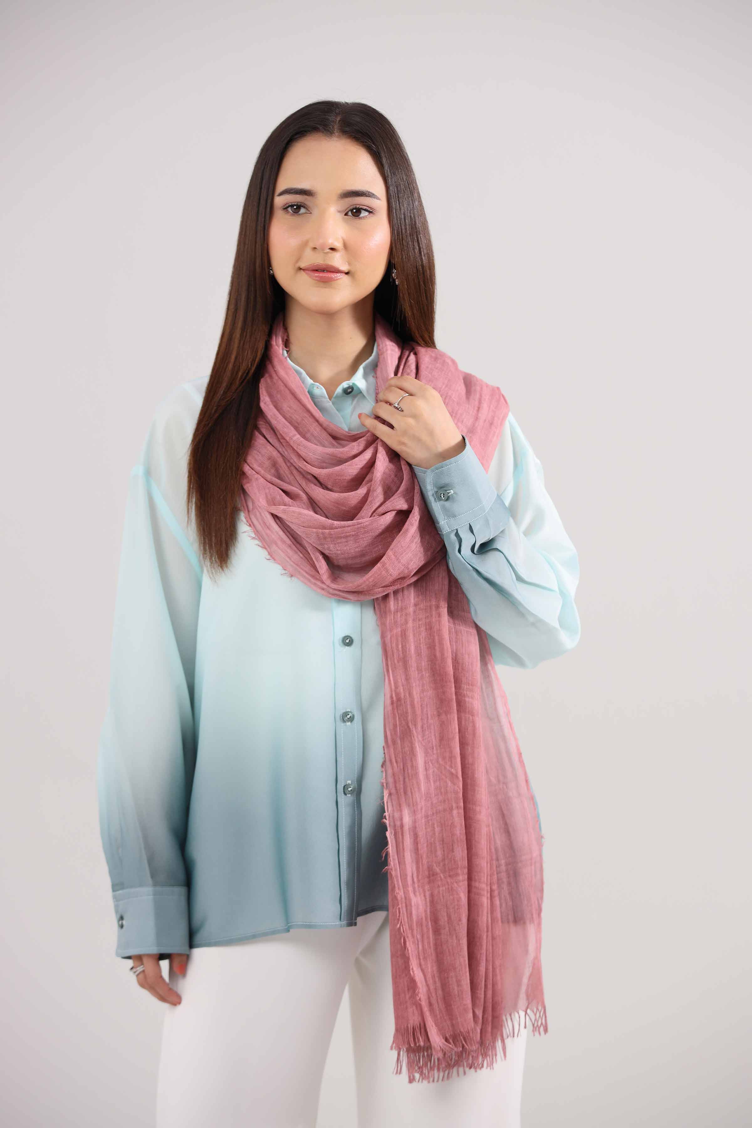 Purple Women Scarf-442372109 for Women – Scarf Collection | Nishat | Shop Online