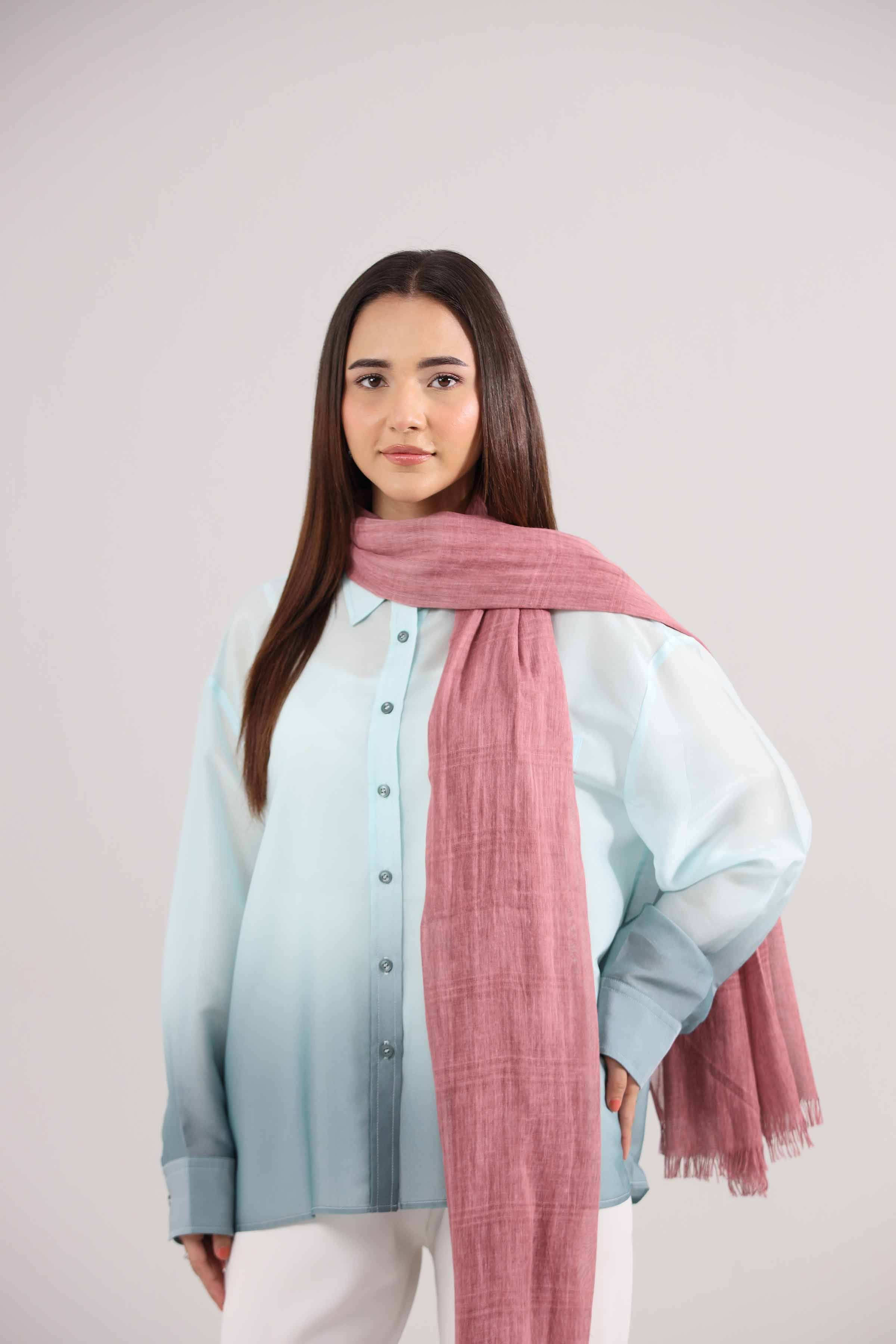Purple Women Scarf-442372109 for Women – Scarf Collection | Nishat | Shop Online