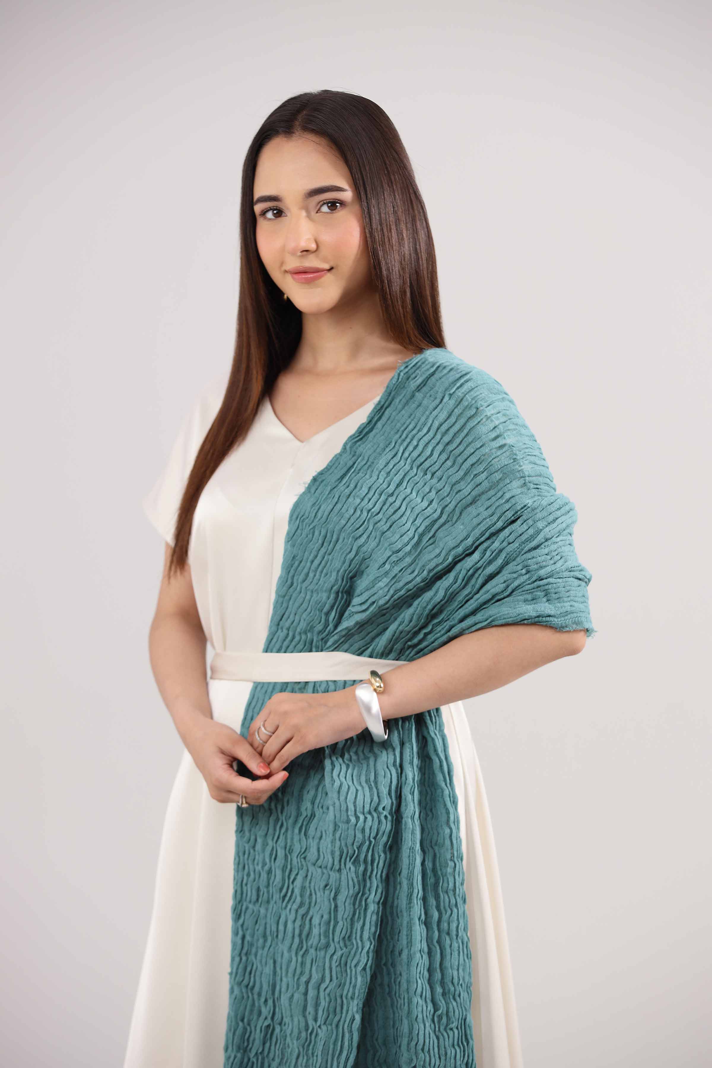 Green Women Scarf-442392104 for Women – Scarf Collection | Nishat | Shop Online