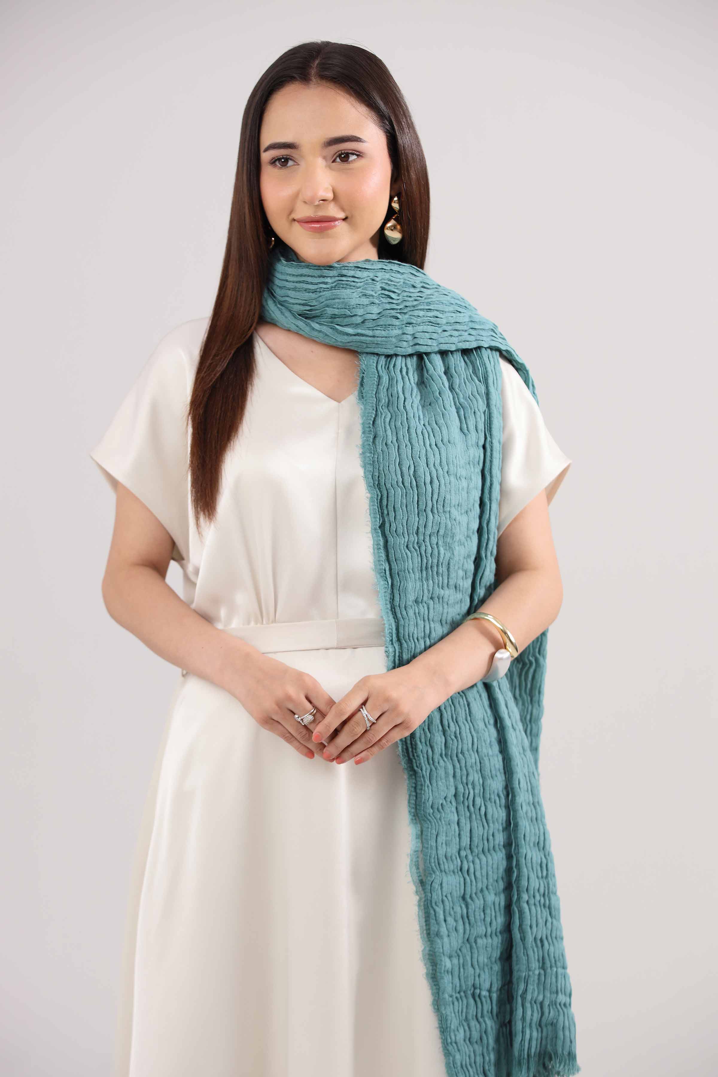Green Women Scarf-442392104 for Women – Scarf Collection | Nishat | Shop Online