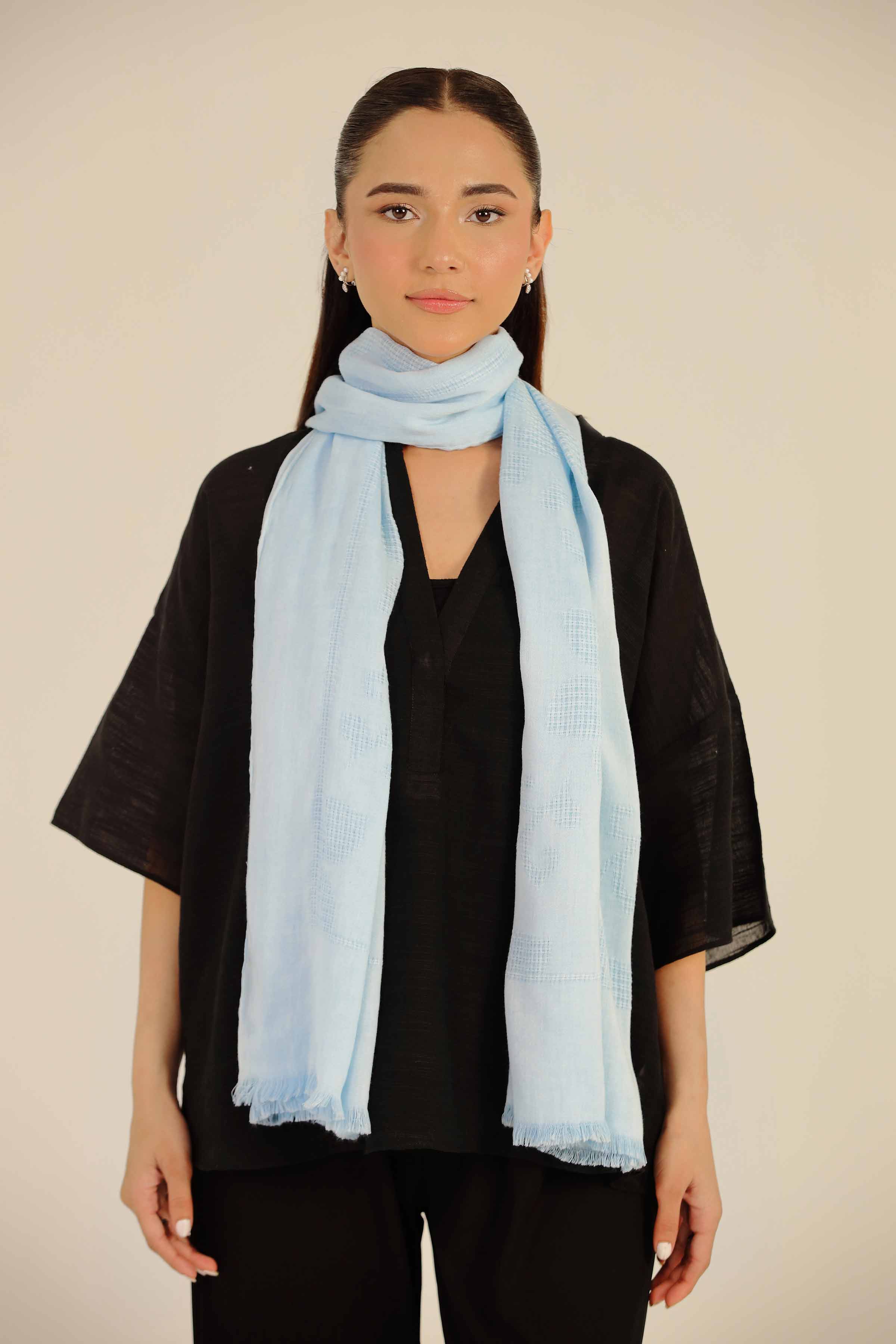 Blue Women Scarf-442692108 for Women - Fashion Collection | Nishat | Shop Online