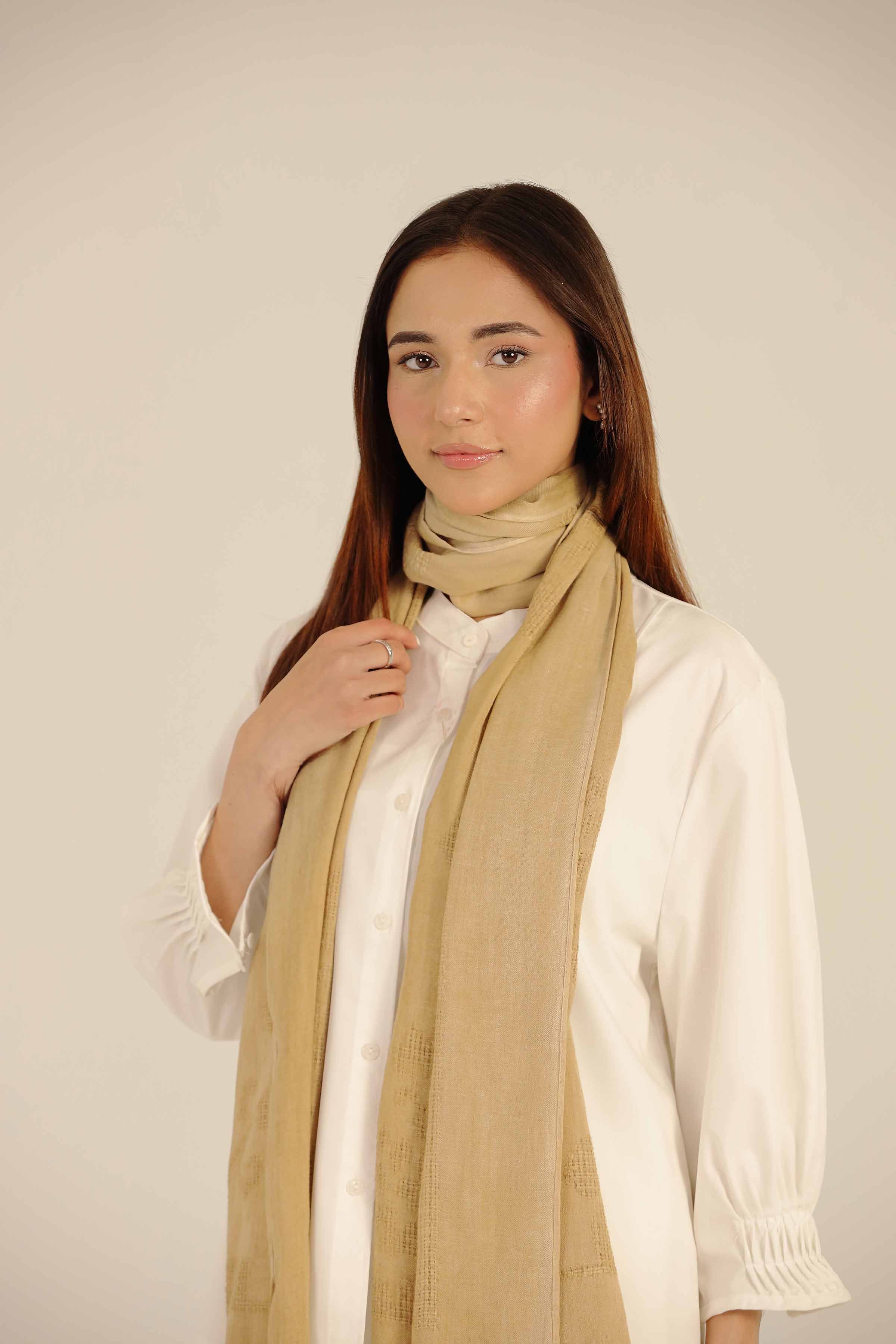 Brown Women Scarf-442692113 for Women - Fashion Collection | Nishat | Shop Online