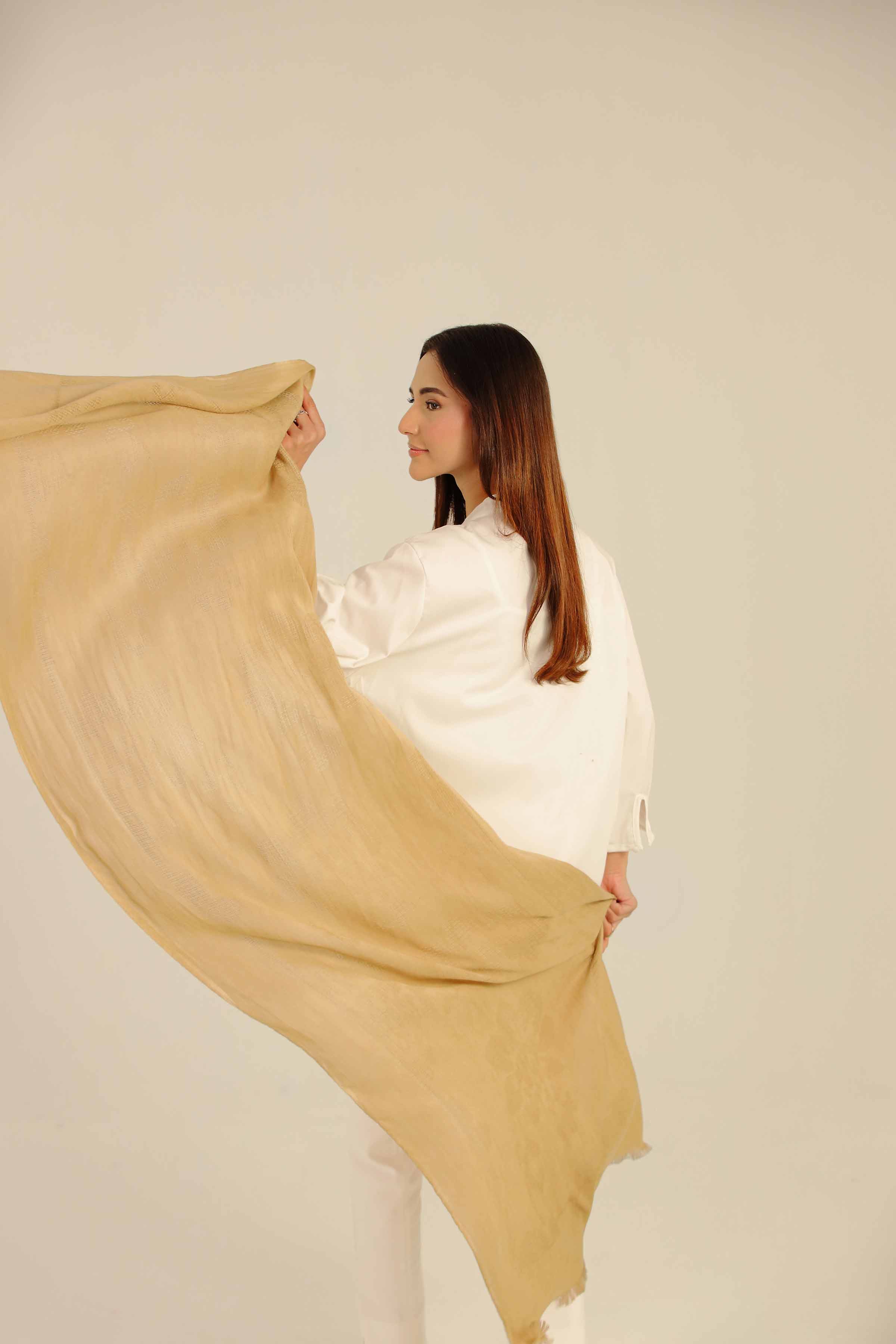 Brown Women Scarf-442692113 for Women - Fashion Collection | Nishat | Shop Online