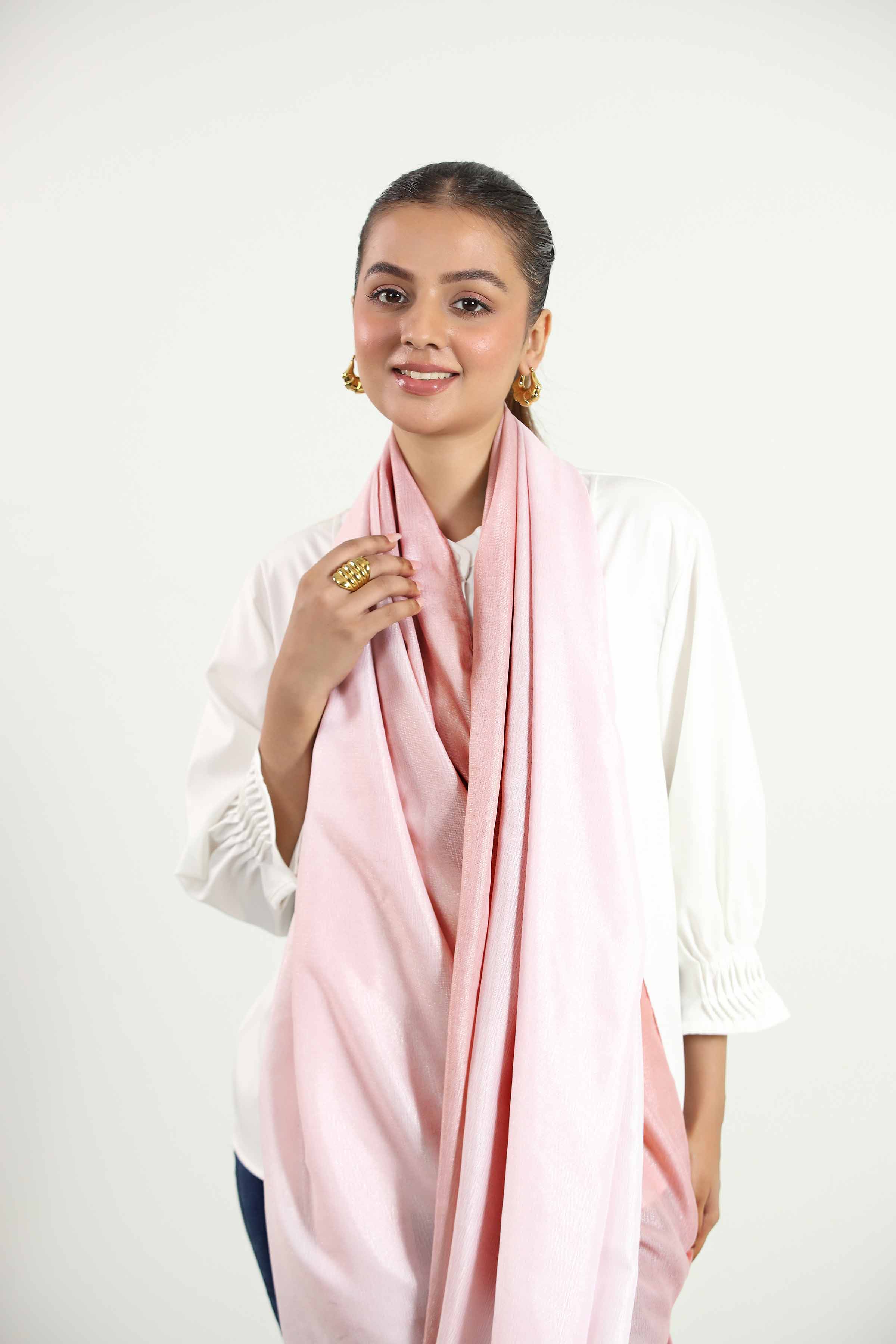 Pink Women Scarf-442772105 for Women – Scarf Collection | Nishat | Shop Online