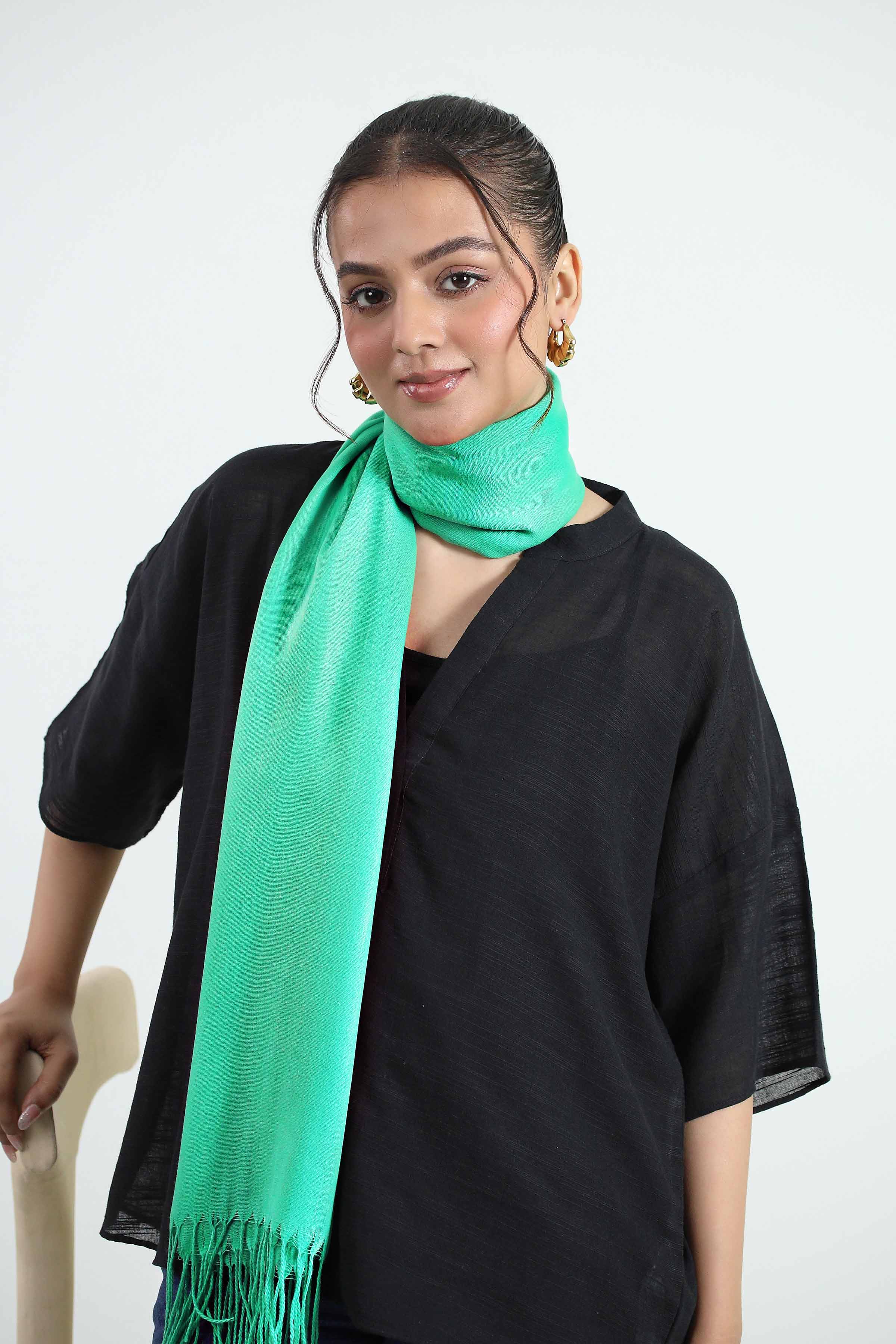 Green Women Scarf-442782104 for Women - Fashion Collection | Nishat | Shop Online