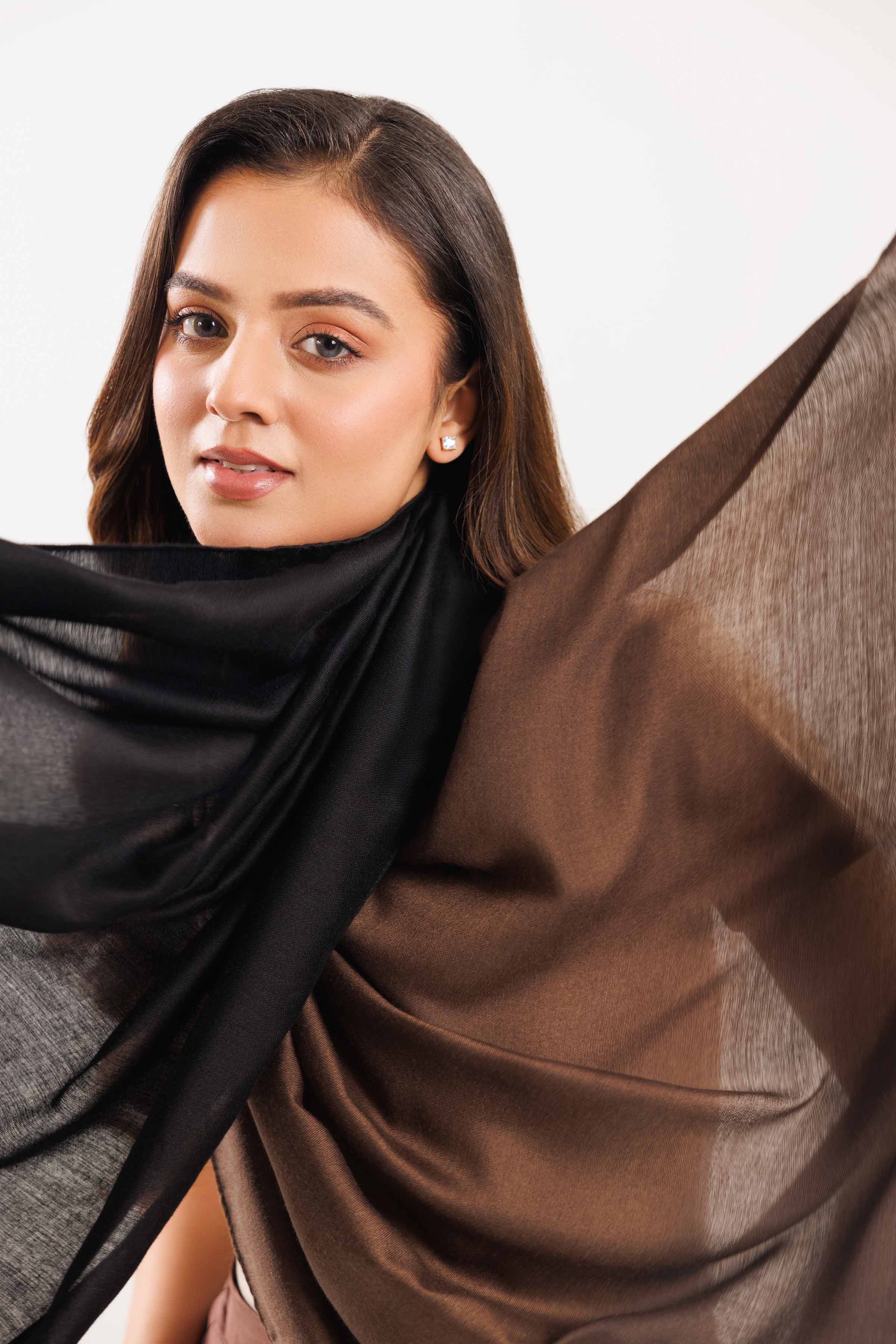 Khaki Women Scarf-442842130 for Women - Fashion Collection | Nishat | Shop Online