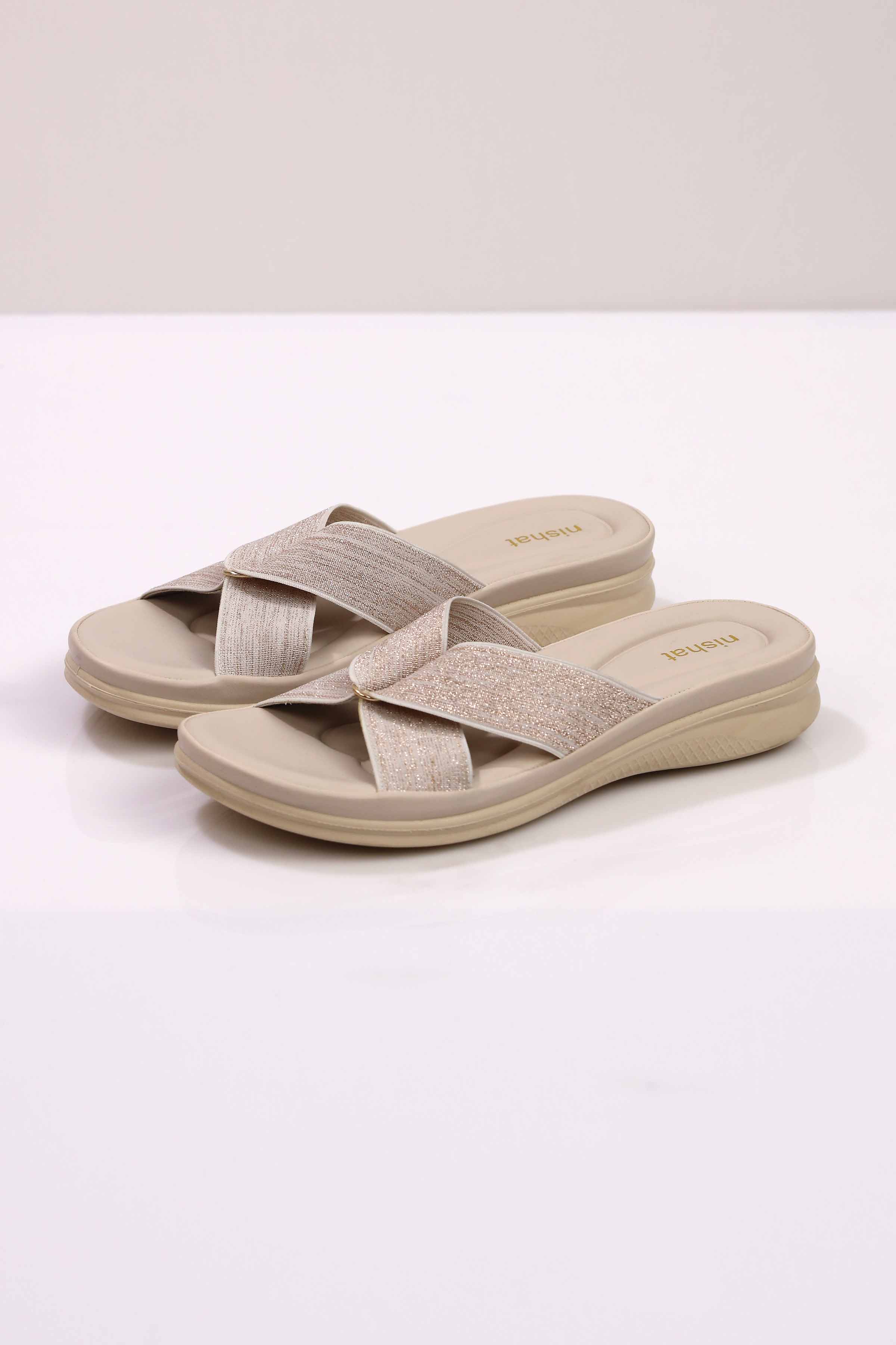 Beige Wedge-442942918 for Women - Shoes Collection | Nishat | Shop Online