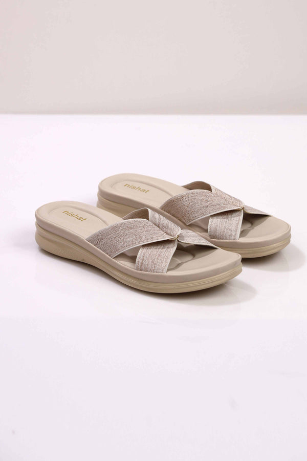 Beige Wedge-442942918 for Women - Shoes Collection | Nishat | Shop Online