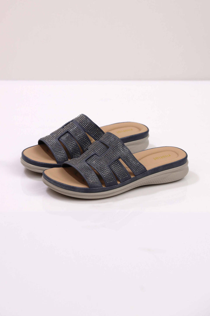 Blue Wedge-442962908 for Women - Shoes Collection | Nishat | Shop Online