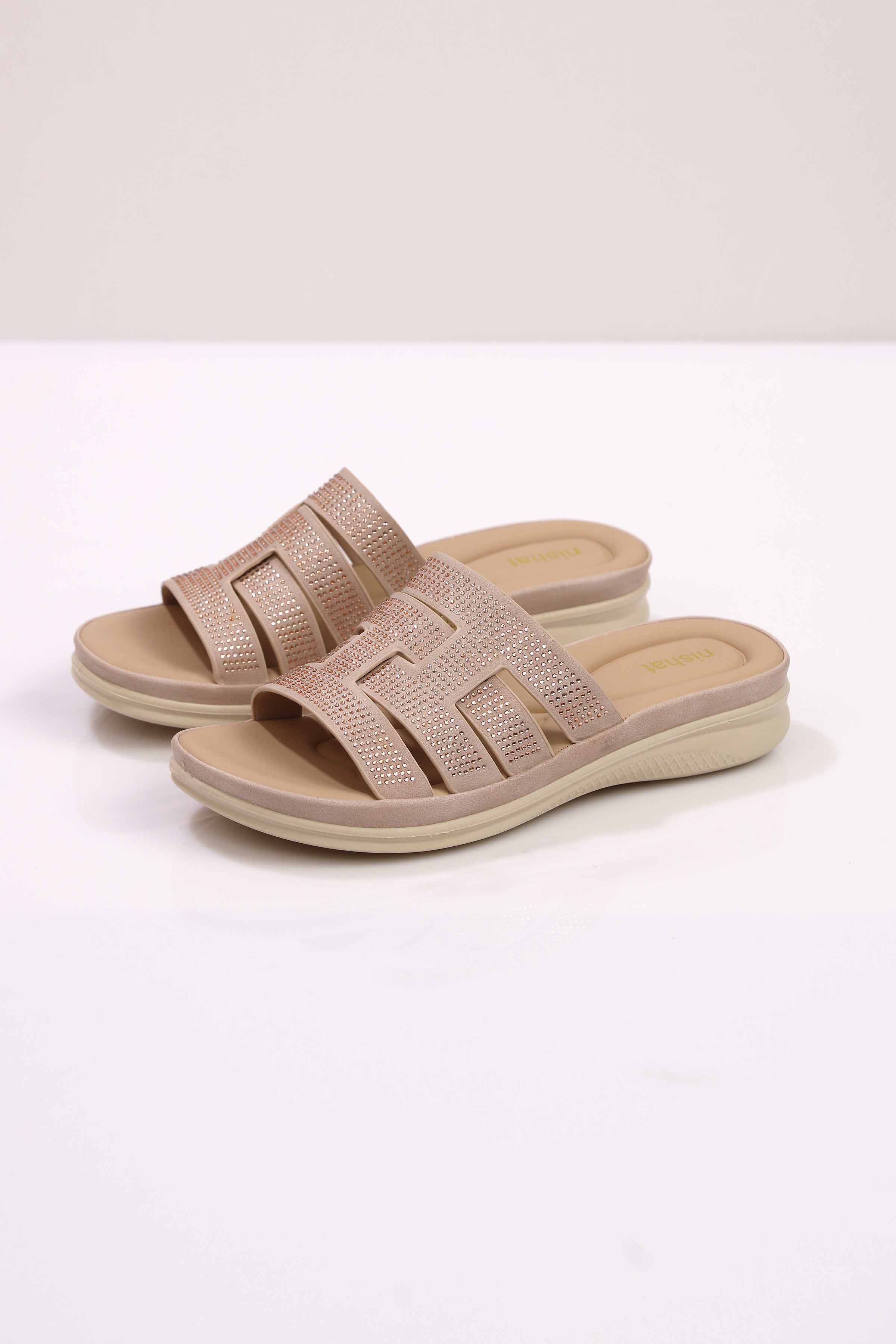 Beige Wedge-442962918 for Women - Shoes Collection | Nishat | Shop Online